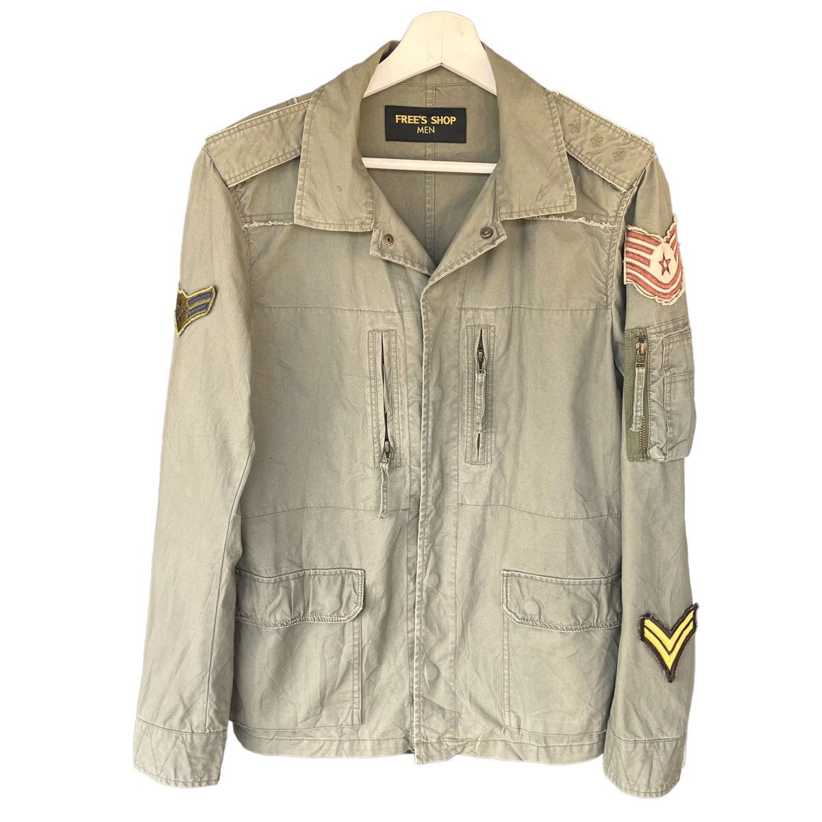 Beauty Beast × Japanese Brand × Le Grande Bleu (L.G.B.) 💥 MILITARY MULTIPOCKET FIELD JACKET Size US M / EU 48-50 / 2 - 1 Thumbnail