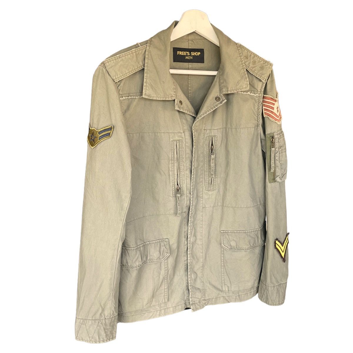 Beauty Beast × Japanese Brand × Le Grande Bleu (L.G.B.) 💥 MILITARY MULTIPOCKET FIELD JACKET Size US M / EU 48-50 / 2 - 2 Thumbnail
