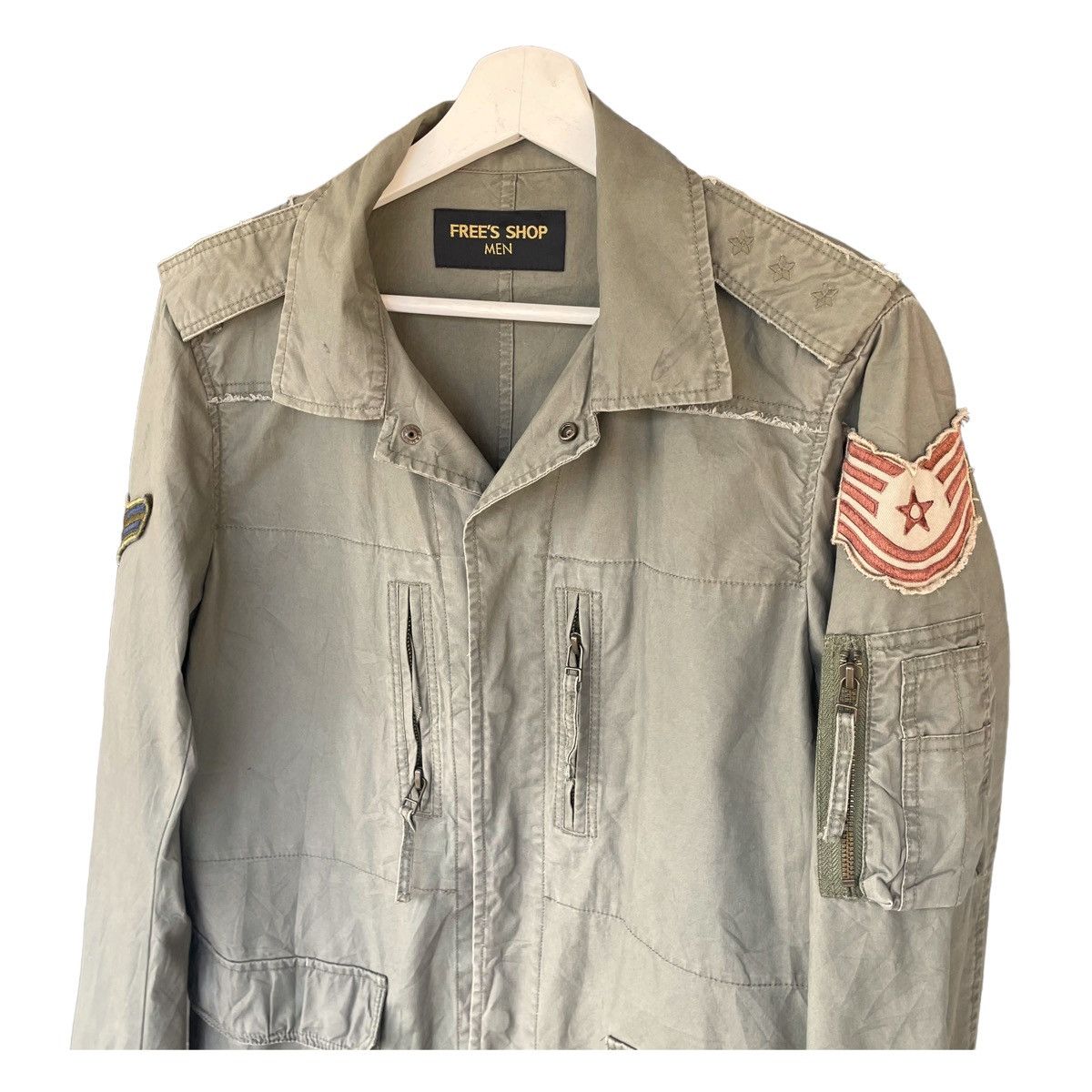 Beauty Beast × Japanese Brand × Le Grande Bleu (L.G.B.) 💥 MILITARY MULTIPOCKET FIELD JACKET Size US M / EU 48-50 / 2 - 5 Thumbnail