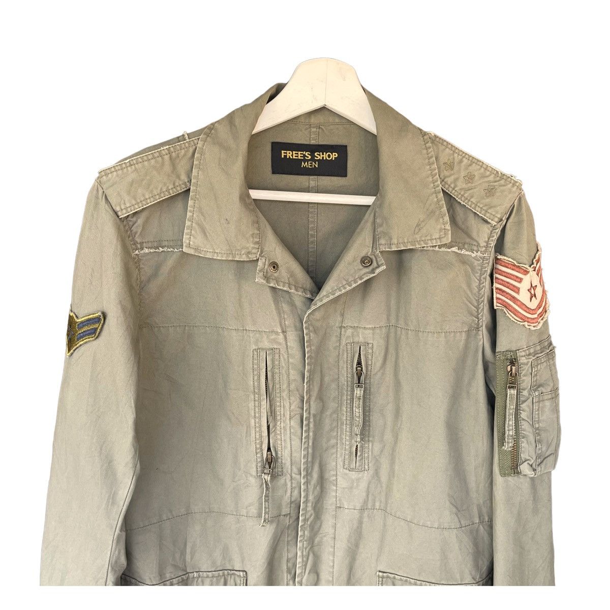 Beauty Beast × Japanese Brand × Le Grande Bleu (L.G.B.) 💥 MILITARY MULTIPOCKET FIELD JACKET Size US M / EU 48-50 / 2 - 4 Thumbnail