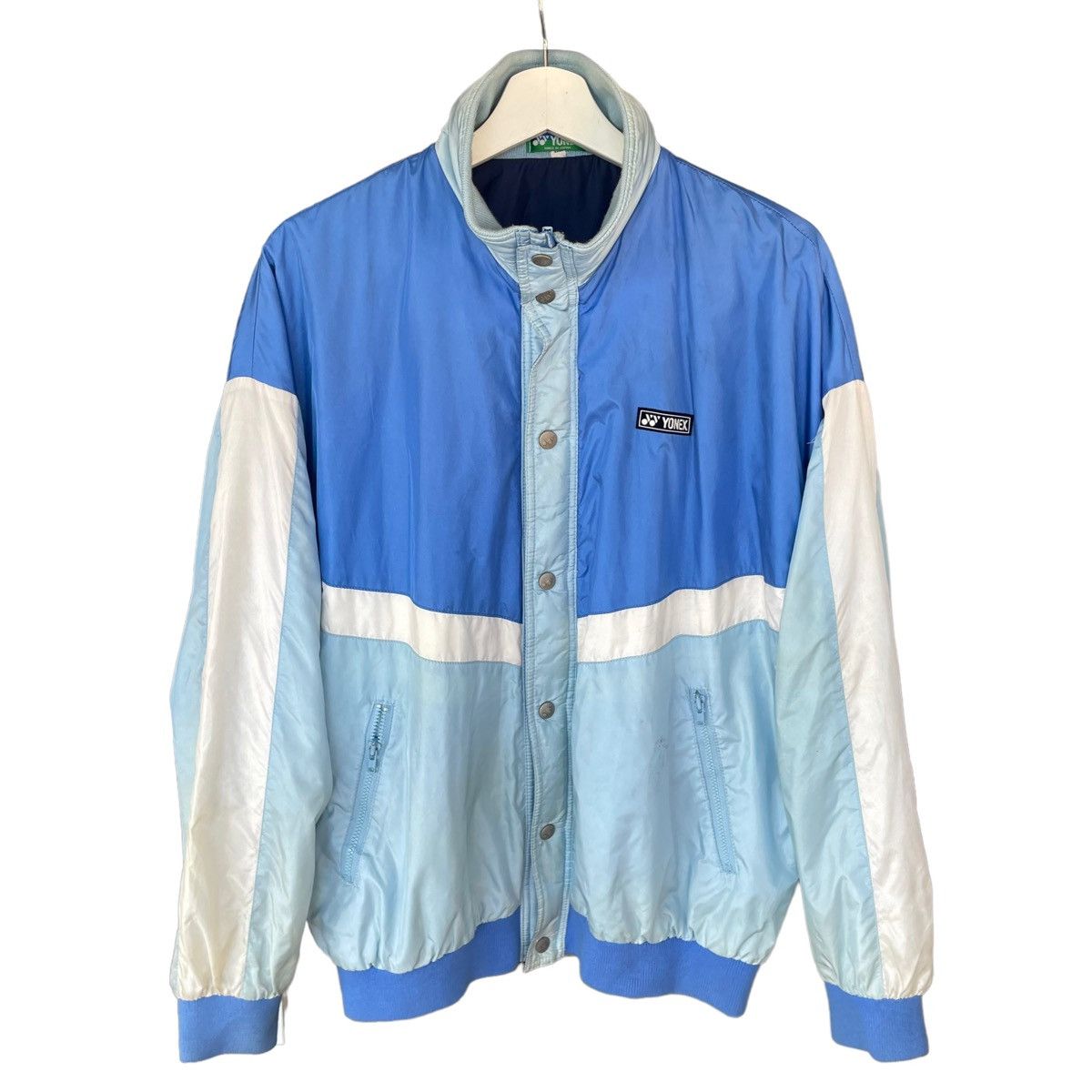 Issey Miyake × Japanese Brand × Vintage 💥80s YONEX JAPAN SPORT FULLZIP JACKET Size US L / EU 52-54 / 3 - 1 Thumbnail