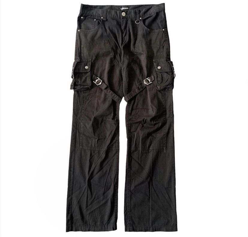 20471120 × Beauty Beast × Japanese Brand Japanese Lowbox cargo pants bondage very nice design Size US 29 - 1 Thumbnail