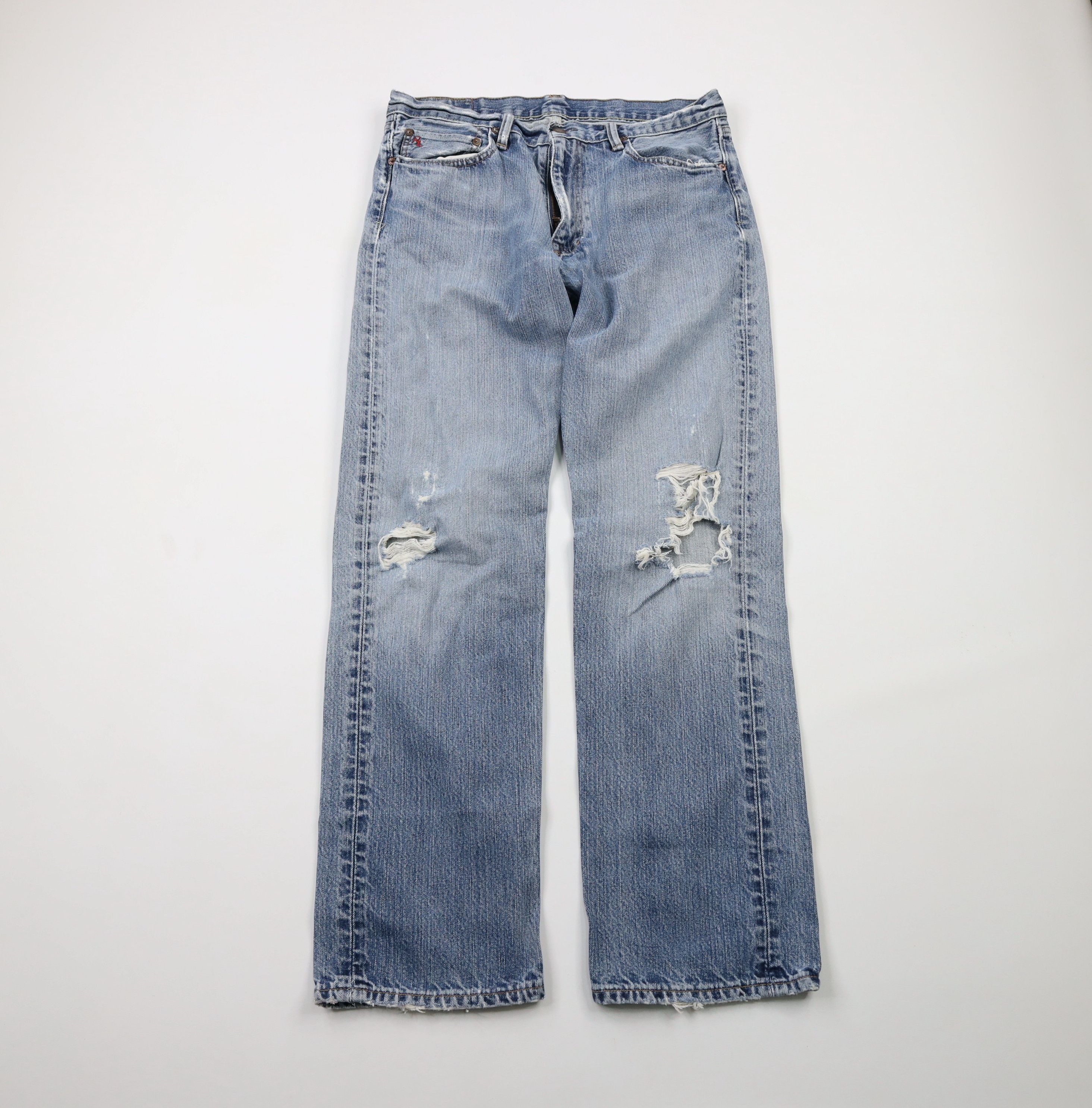 Vintage Ralph Lauren 867 Classic Fit Denim Jeans Pants Blue
