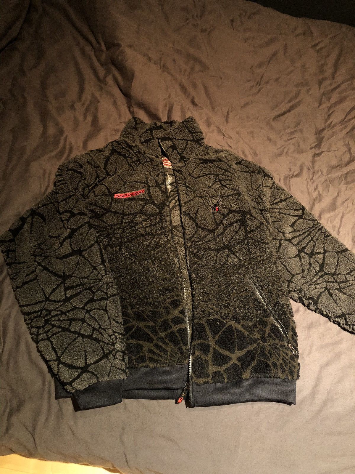 Supreme Spyder Fleece Jacket | Grailed