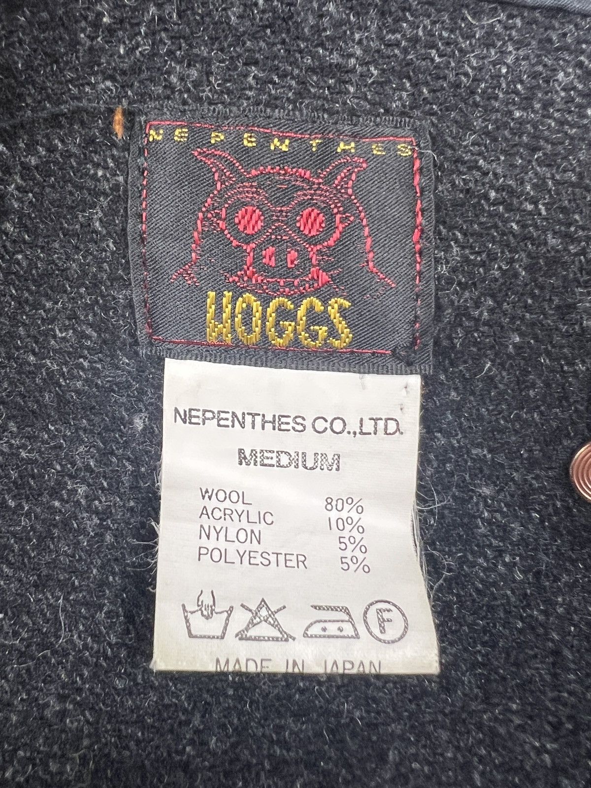 Hogs By Nepenthes Wool Tote Bag