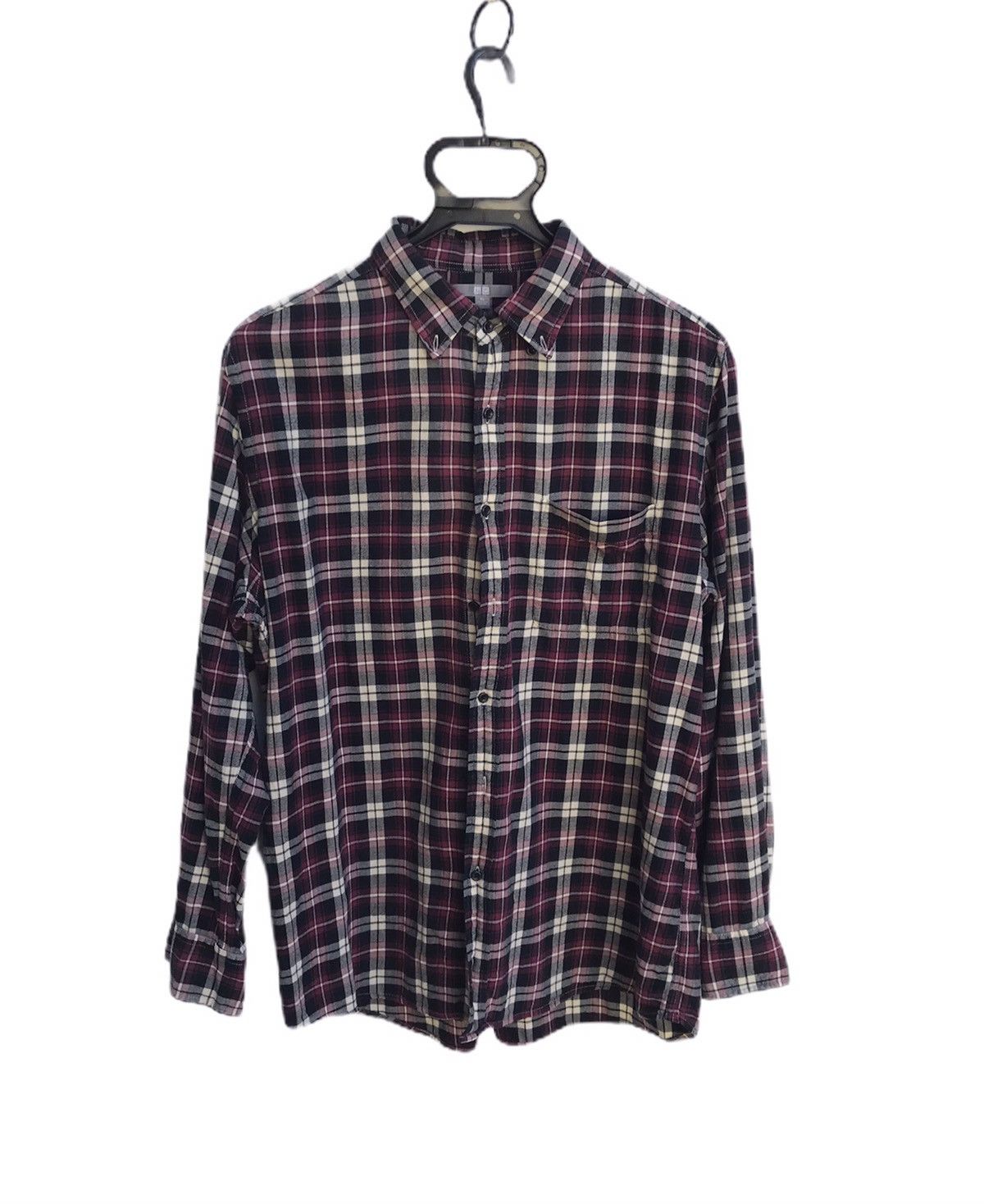 Japanese Brand × Uniqlo 🔥Uniqlo Long Sleeve Button Up Shirts Size US M / EU 48-50 / 2 - 1 Thumbnail