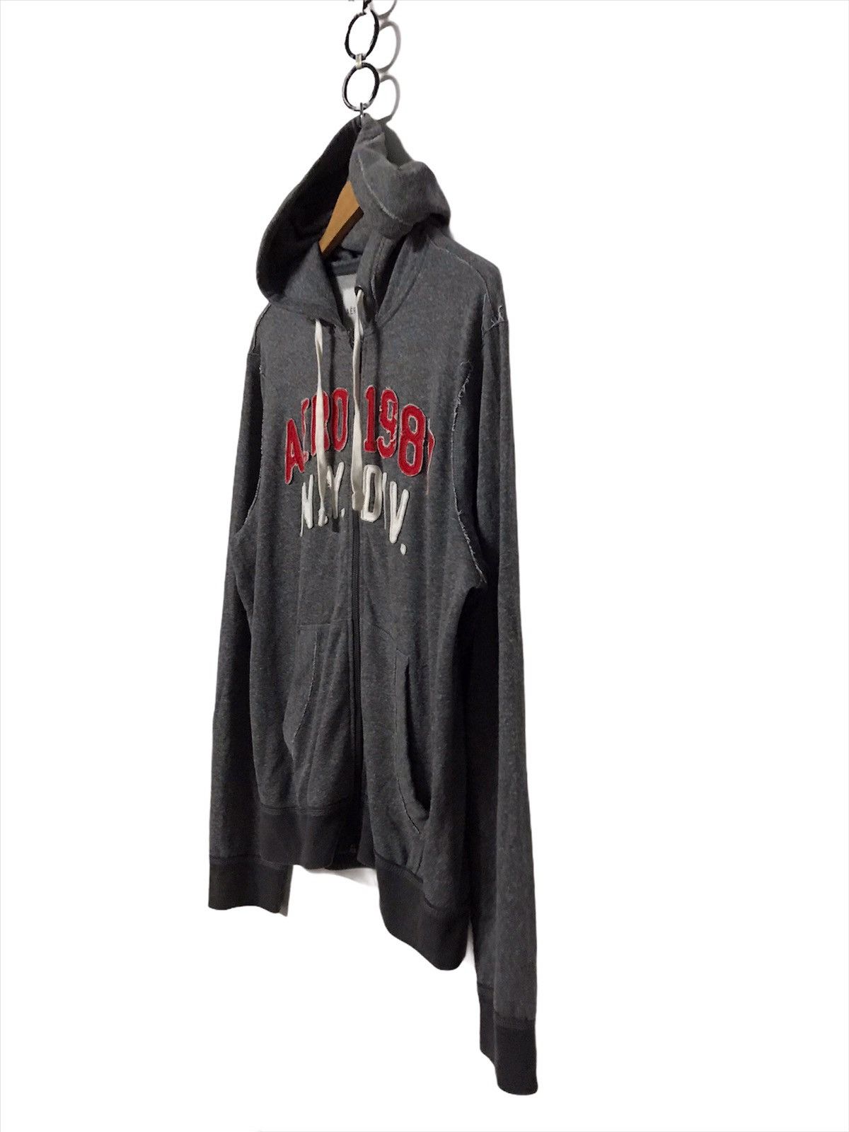 Aeropostale × Vintage 🔥Aeropostale Zipper Sweatshirts With Hoodies Size US M / EU 48-50 / 2 - 3 Thumbnail