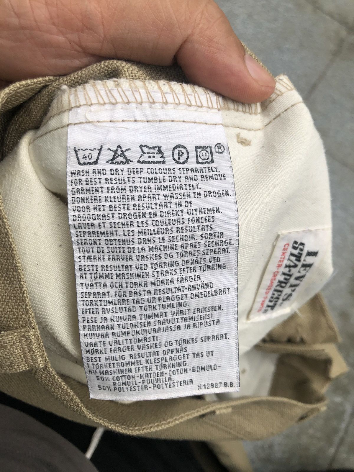 Levi's × Levi's Vintage Clothing Vintage 80s Levi’s STA-PREST pants Size US 31 - 9 Thumbnail
