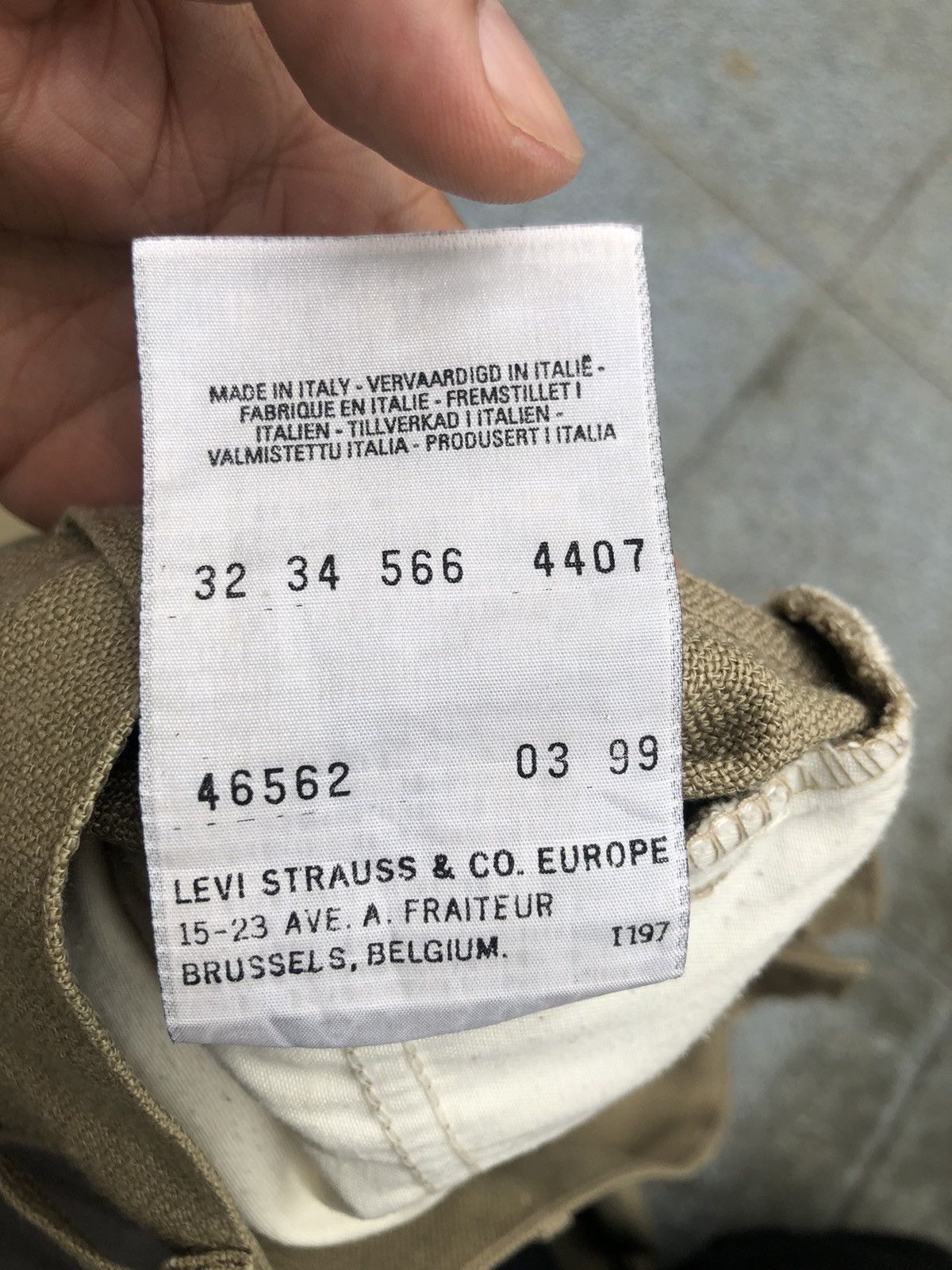 Levi's × Levi's Vintage Clothing Vintage 80s Levi’s STA-PREST pants Size US 31 - 10 Thumbnail