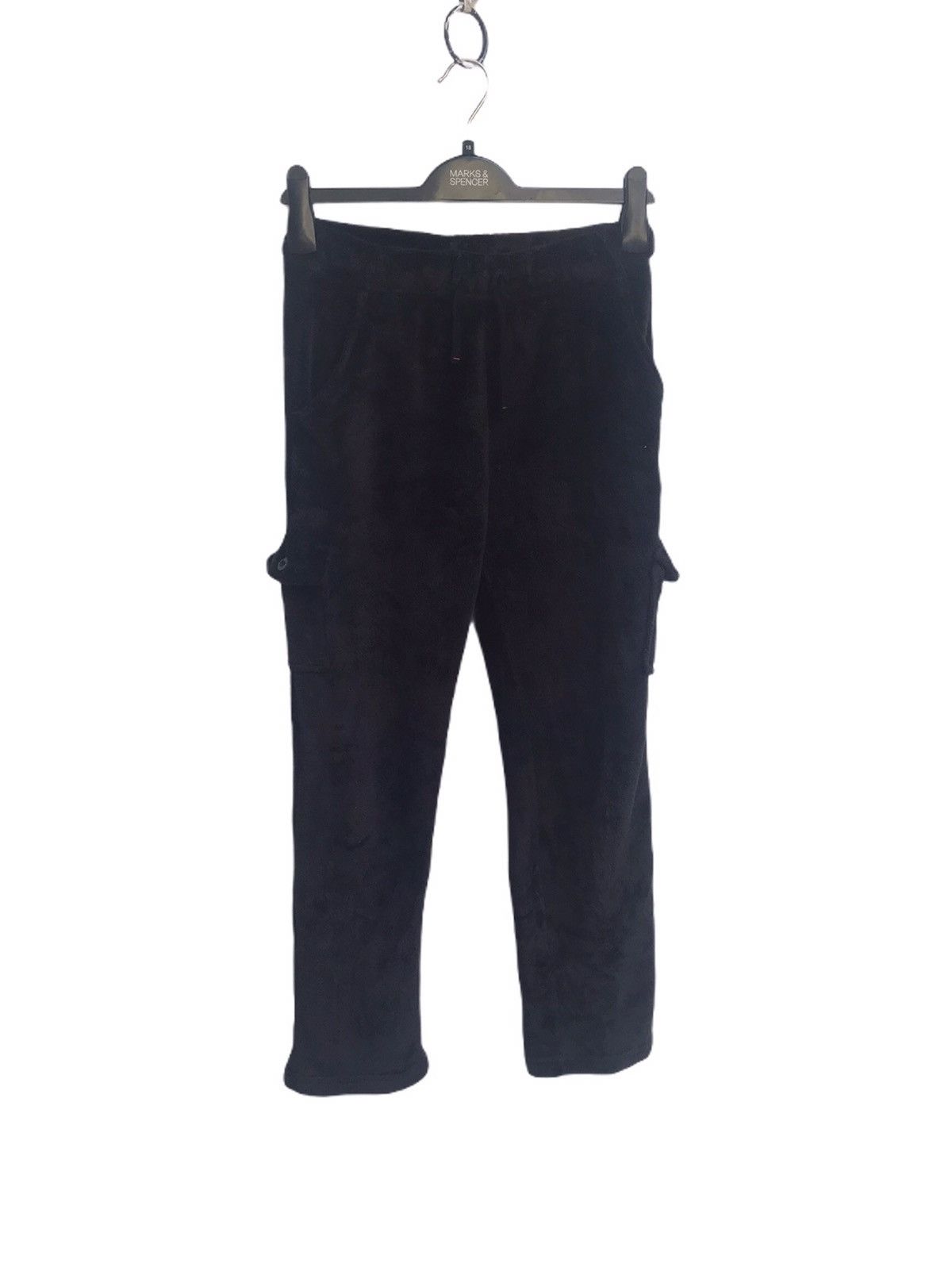 Japanese Brand 🔥Anti Label Japan Cargo Soft Fleece Sweatpants Size US 26 / EU 42 - 1 Thumbnail