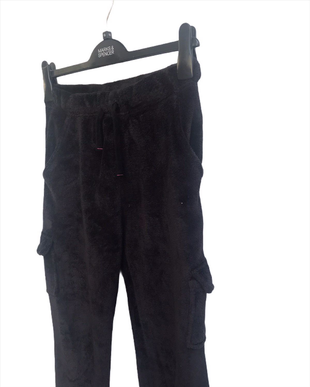 Japanese Brand 🔥Anti Label Japan Cargo Soft Fleece Sweatpants Size US 26 / EU 42 - 3 Thumbnail