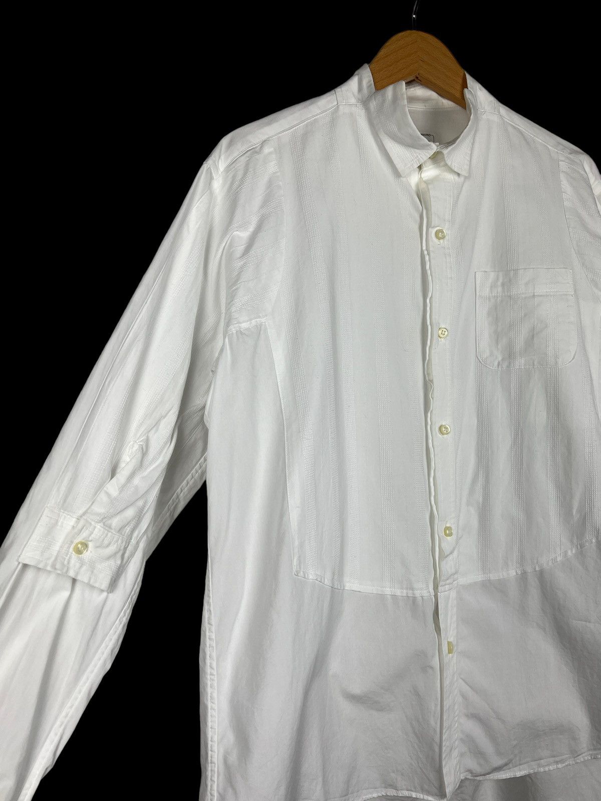 Maison MIHARA YASUHIRO Miharayasuhiro 2 Piece Reconstruct Button Up Shirt Size US L / EU 52-54 / 3 - 9 Thumbnail