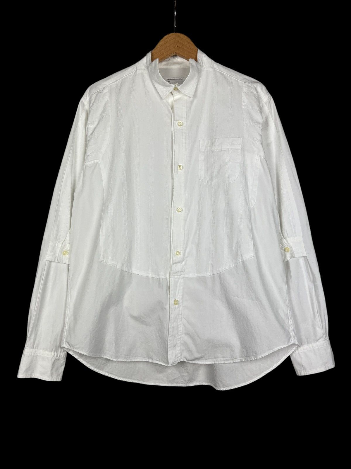 Maison MIHARA YASUHIRO Miharayasuhiro 2 Piece Reconstruct Button Up Shirt Size US L / EU 52-54 / 3 - 12 Thumbnail
