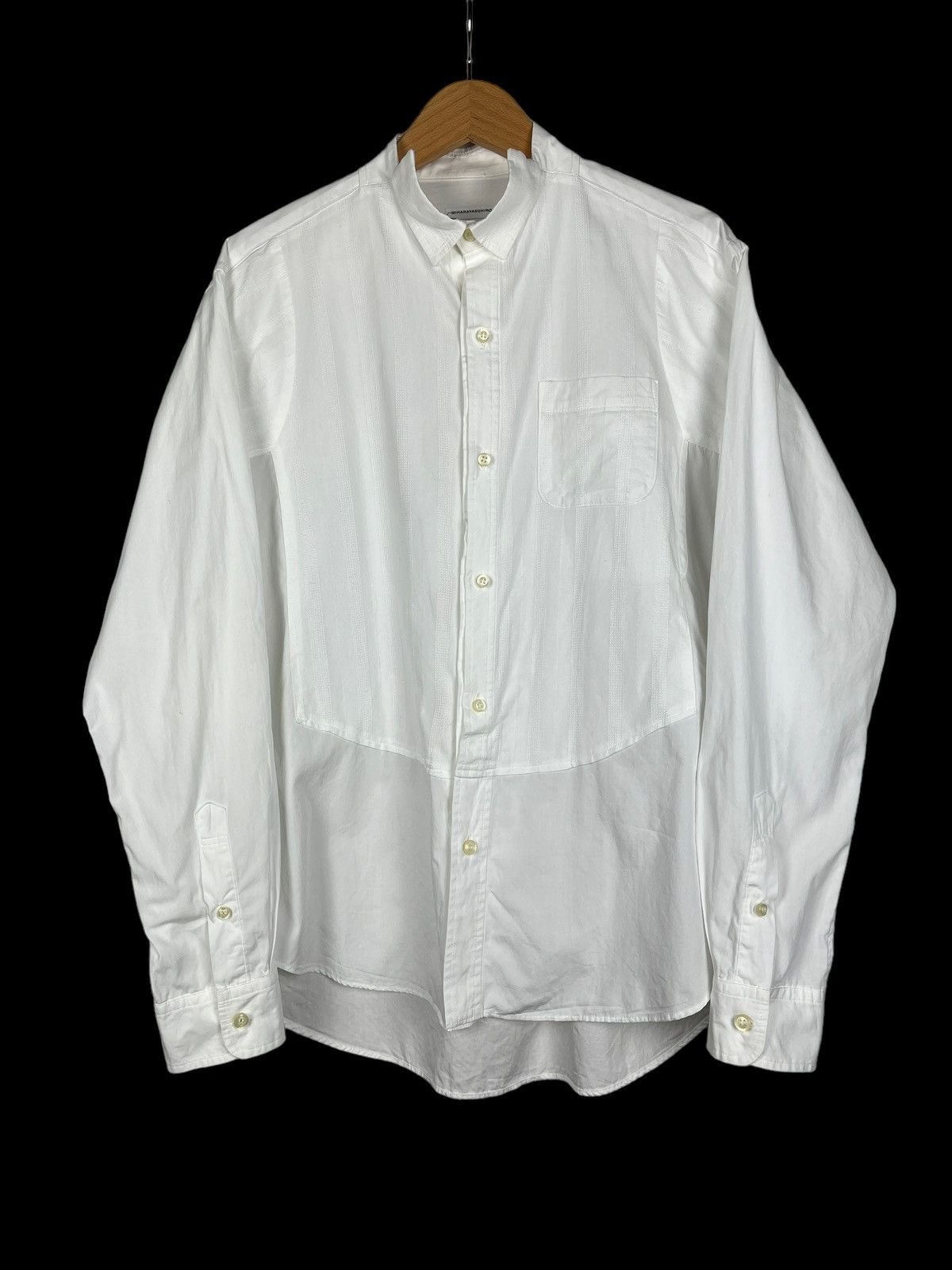 Maison MIHARA YASUHIRO Miharayasuhiro 2 Piece Reconstruct Button Up Shirt Size US L / EU 52-54 / 3 - 1 Thumbnail