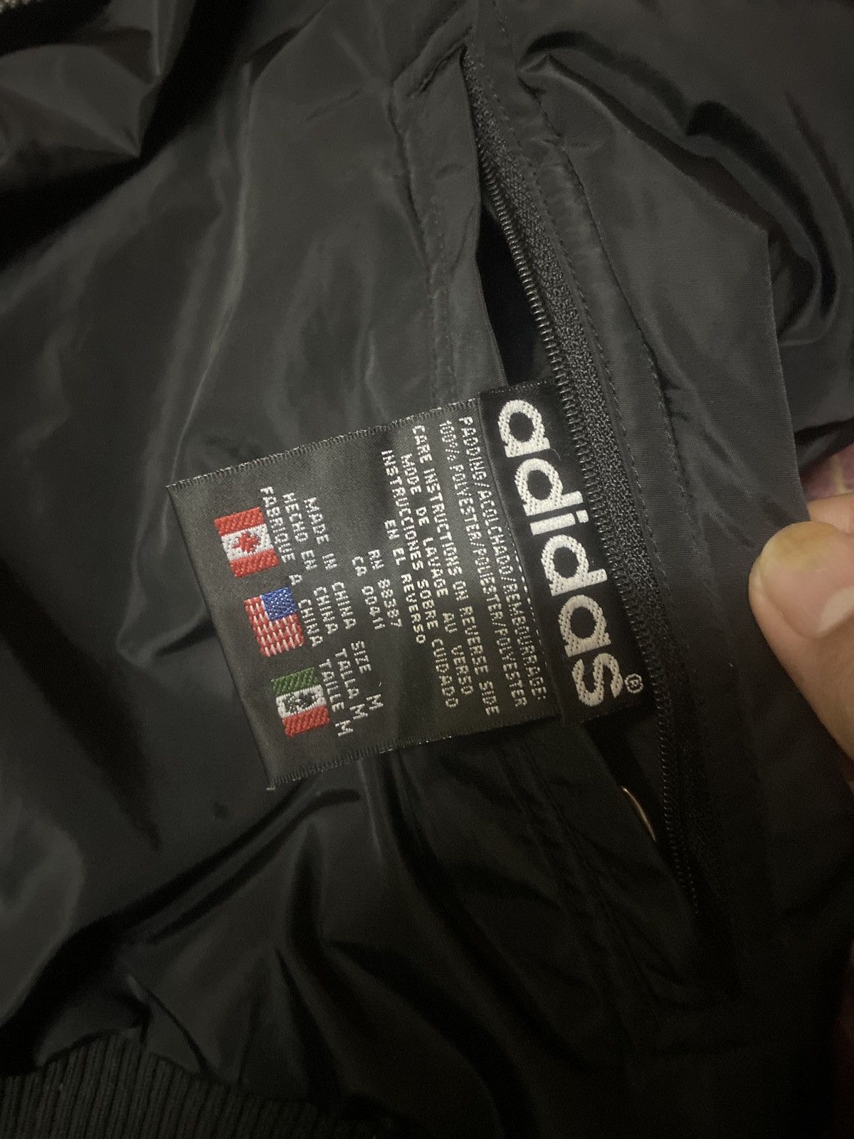 Adidas 🔥SALE🔥VINTAGE REVERSIBLE ADIDAS JACKET Size US M / EU 48-50 / 2 - 7 Thumbnail