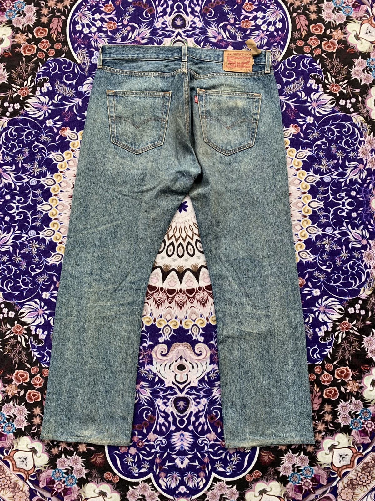 If Six Was Nine × Vintage Vintage Levis 501 Faded Wash Size US 39 - 9 Thumbnail
