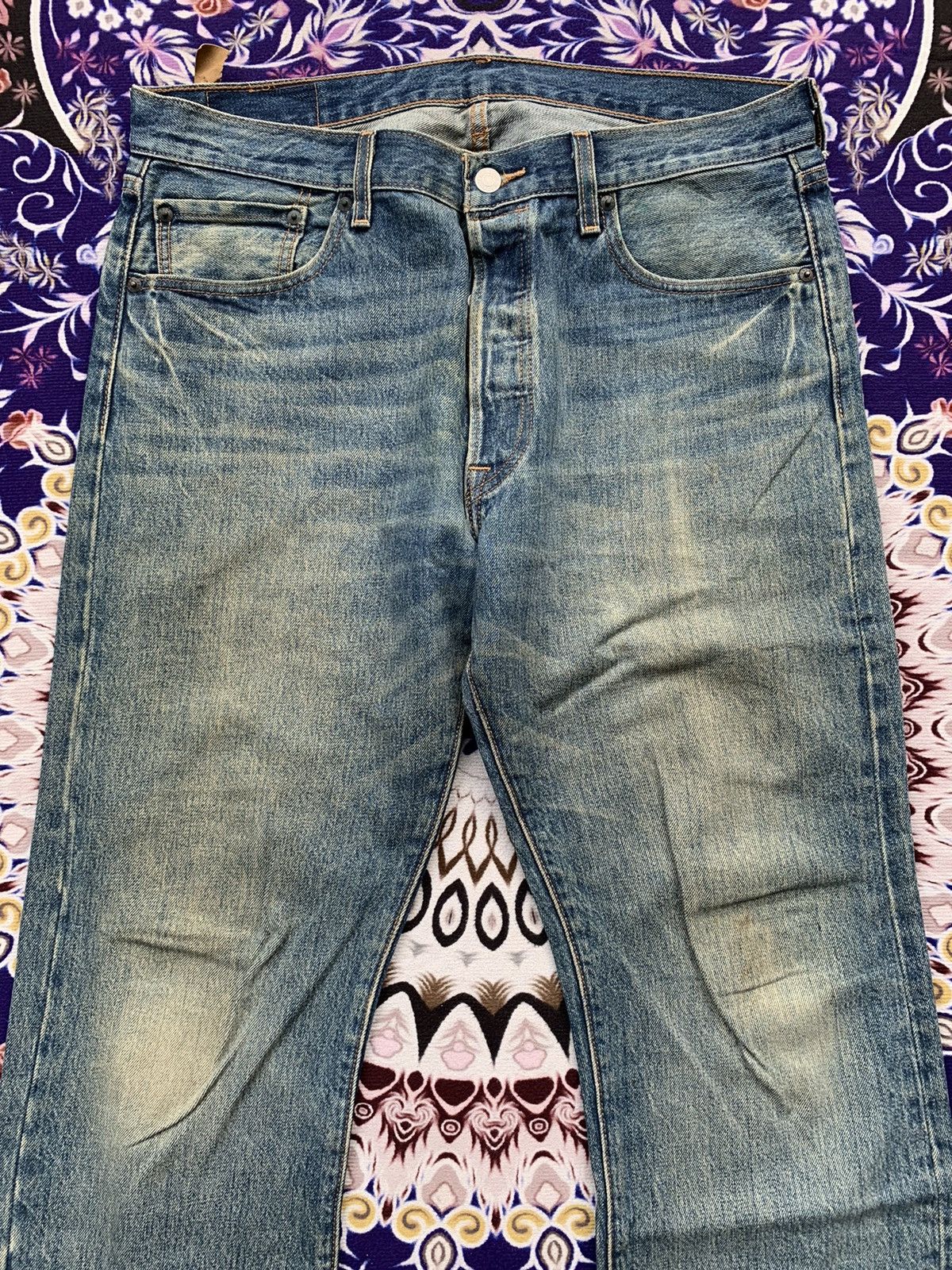 If Six Was Nine × Vintage Vintage Levis 501 Faded Wash Size US 39 - 4 Thumbnail
