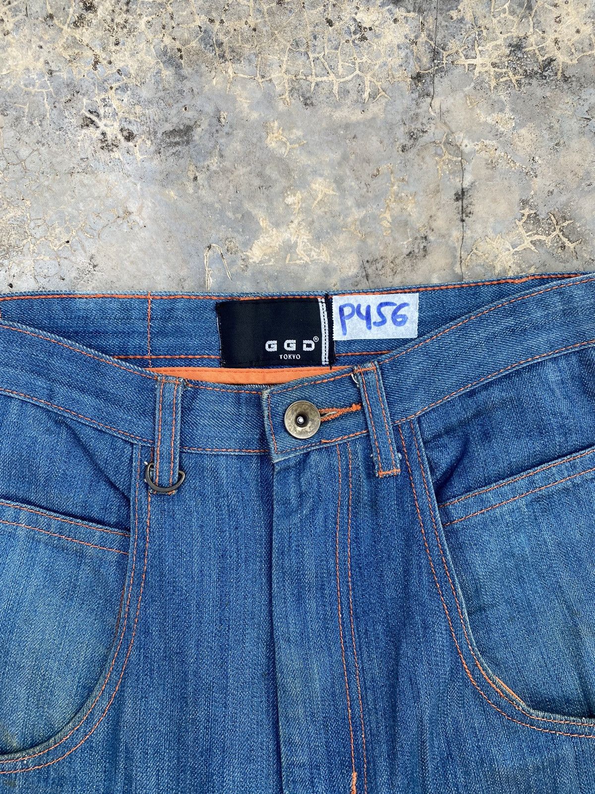 Japanese Brand GGD Japan Sun Faded Dropped Crotch Pant Size US 30 / EU 46 - 5 Thumbnail