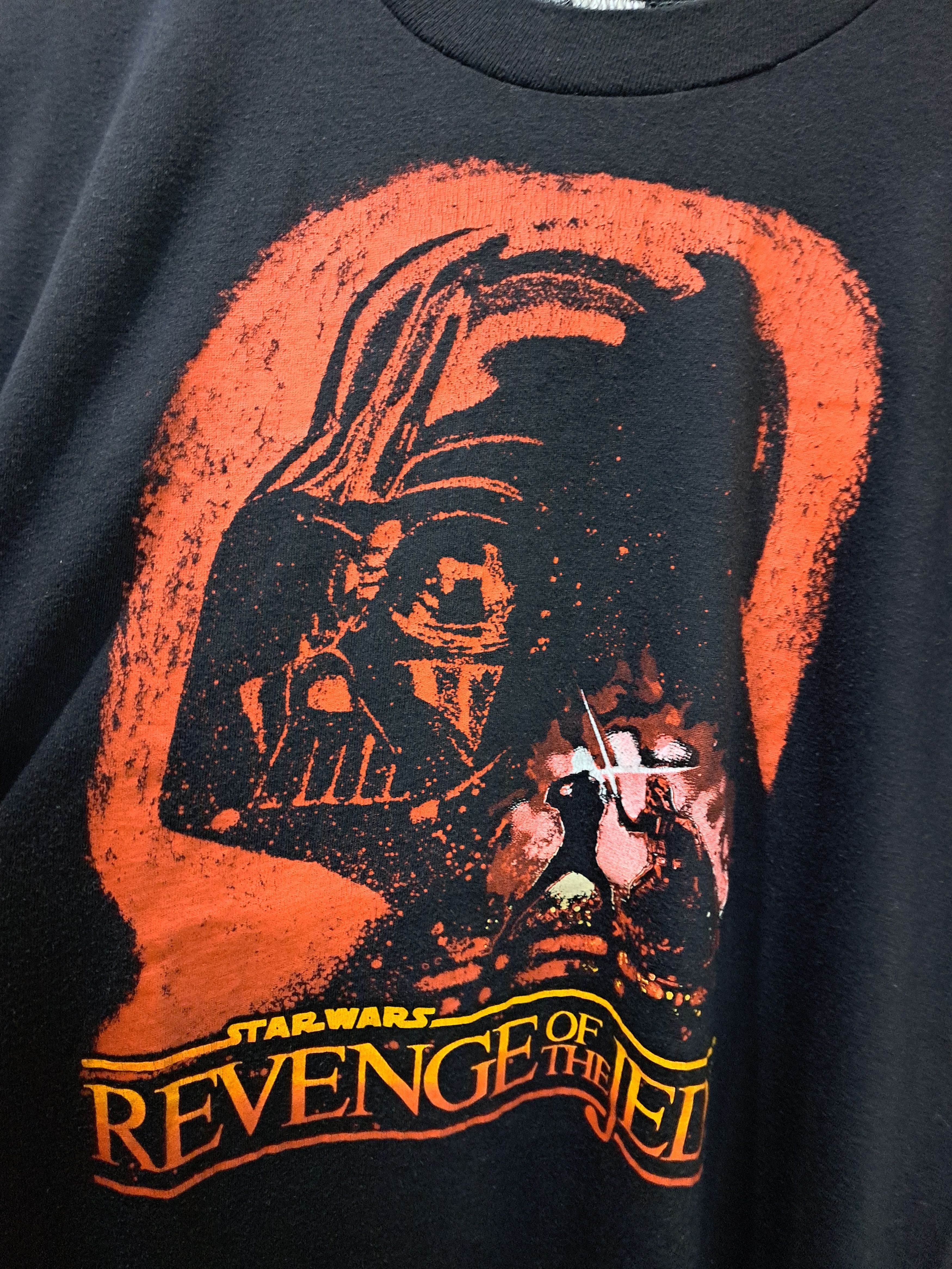 Star Wars × Vintage RARE! Vintage 80s Star Wars Revenge of the Jedi Tee Size US L / EU 52-54 / 3 - 2 Thumbnail