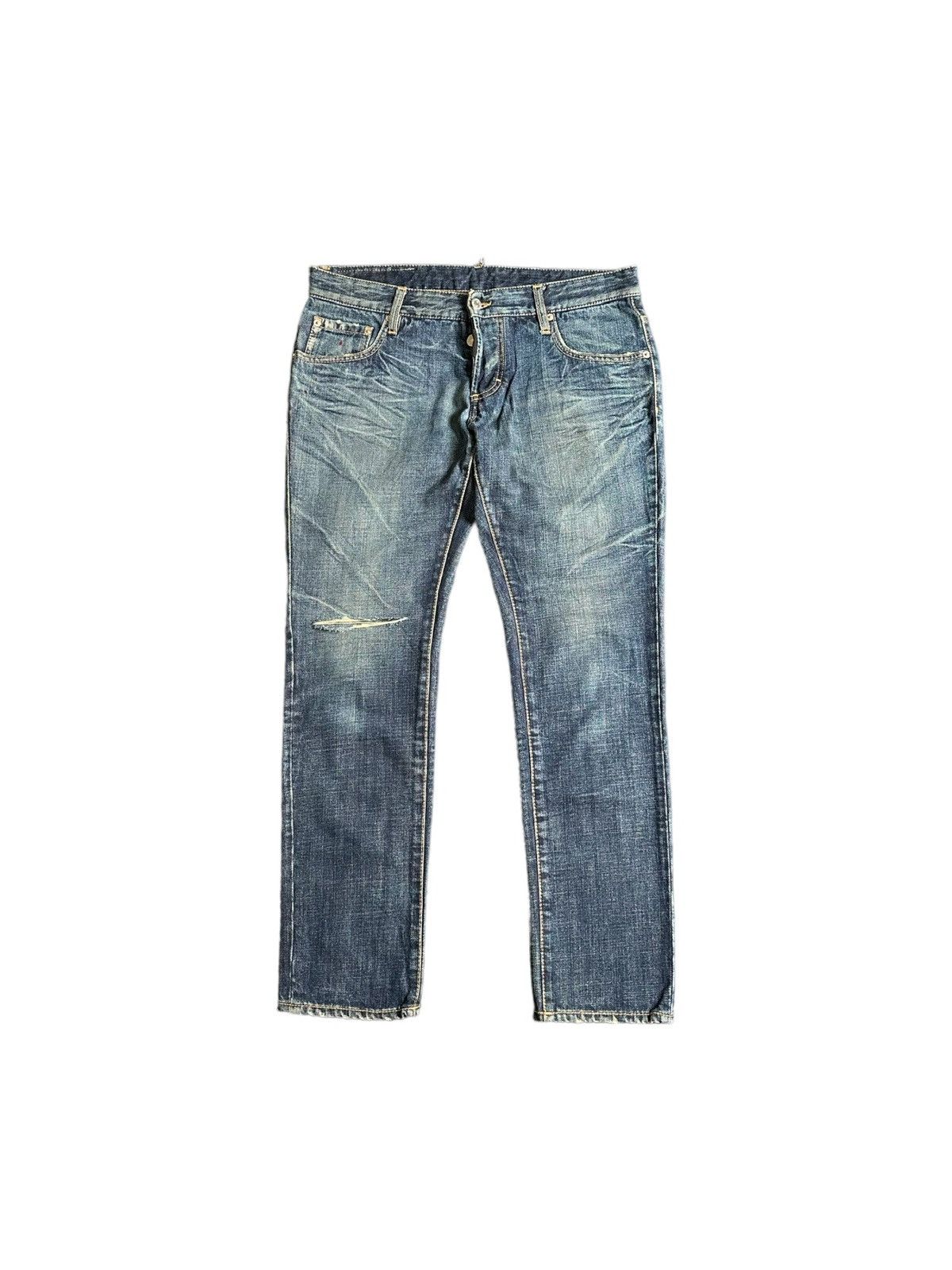 Dsquared2 2000s Dsquared2 Giant Jeff super size sex jeans | Grailed