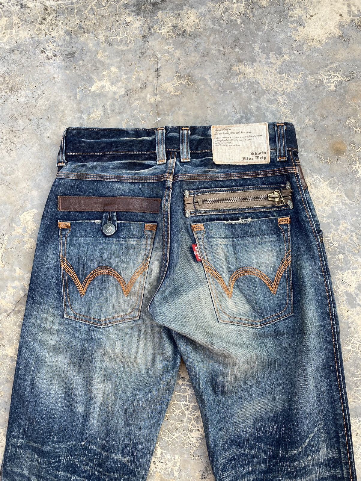 Edwin Vintage Edwin Blue Trip Pre Faded Pant Size US 30 / EU 46 - 5 Thumbnail