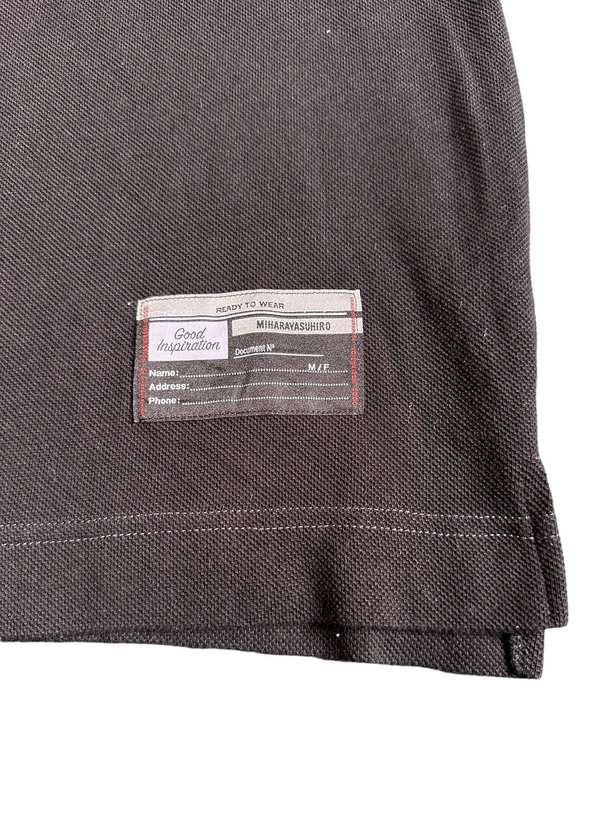 Maison MIHARA YASUHIRO S/S21 Miharayasuhiro x GU Good Inspiration cut n sew tee Size US M / EU 48-50 / 2 - 6 Thumbnail