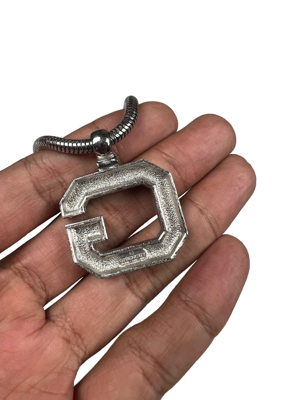 Givenchy Vintage Givenchy Silver Necklace Size ONE SIZE - 8 Thumbnail