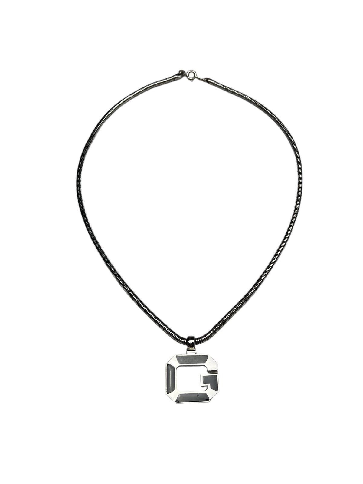 Givenchy Vintage Givenchy Silver Necklace Size ONE SIZE - 2 Thumbnail