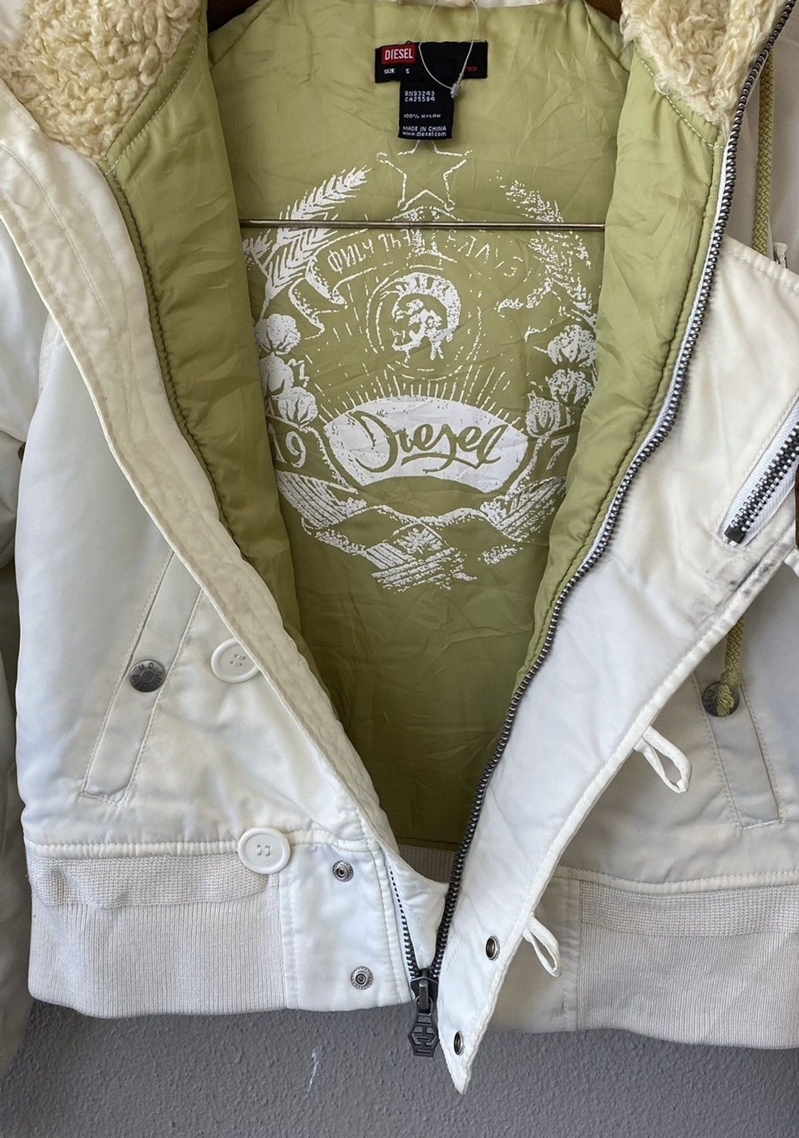 Diesel Diesel Bomber with zipper hoodie Size S / US 4 / IT 40 - 5 Thumbnail