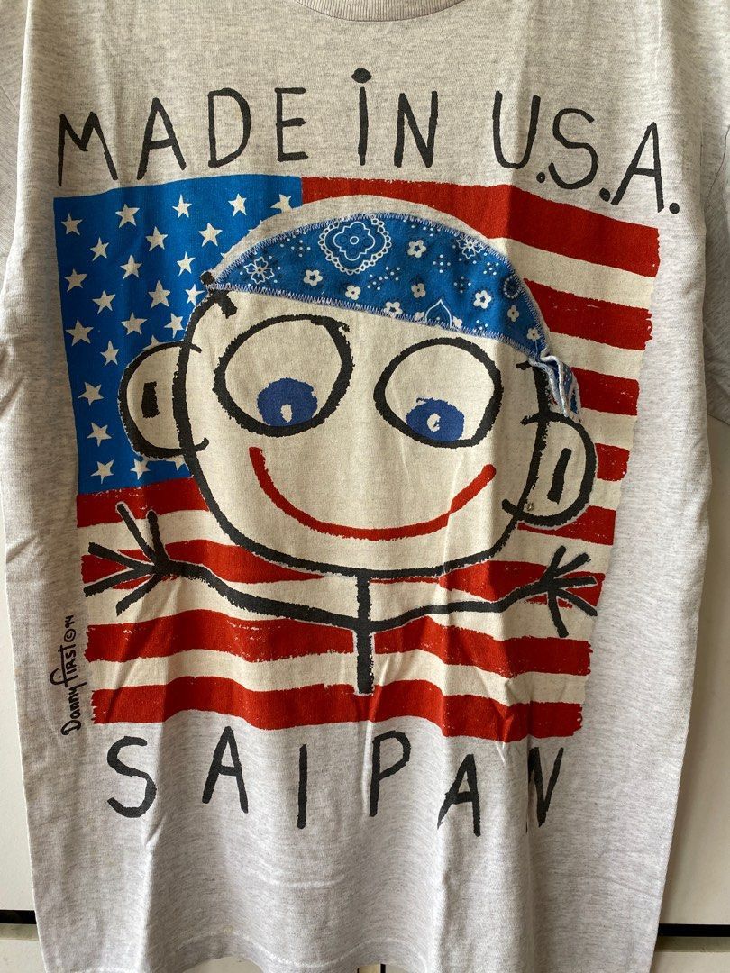 Vintage VINTAGE 1994 DANNY SAIPAN T SHIRT Size US M / EU 48-50 / 2 - 2 Thumbnail