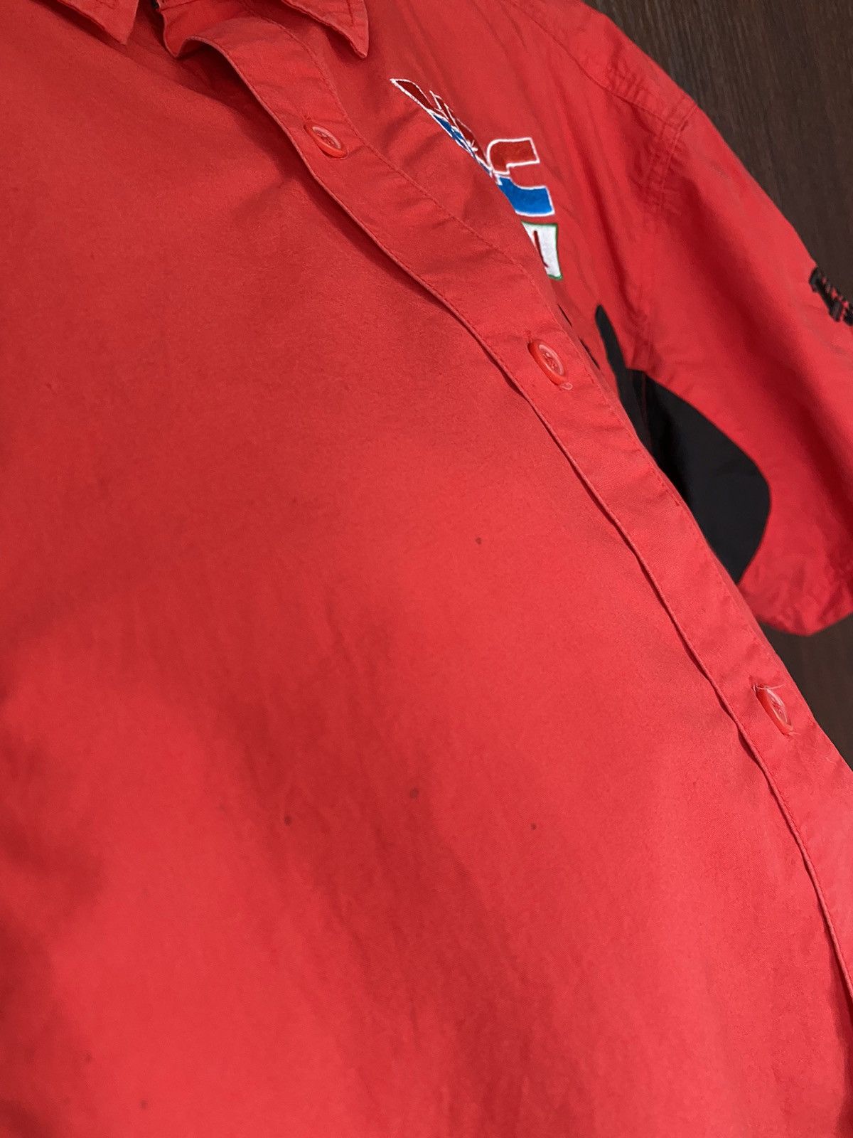 Honda Vintage Honda Castrol Button Up Shirt like Subaru Yamaha BMW Size US XXL / EU 58 / 5 - 11 Thumbnail