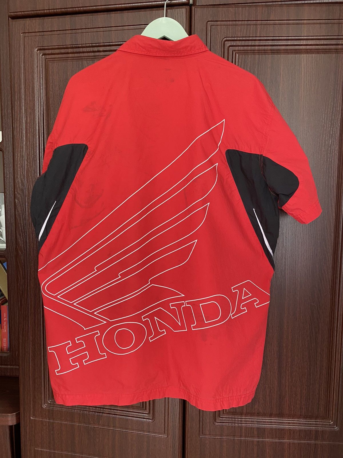 Honda Vintage Honda Castrol Button Up Shirt like Subaru Yamaha BMW Size US XXL / EU 58 / 5 - 13 Thumbnail