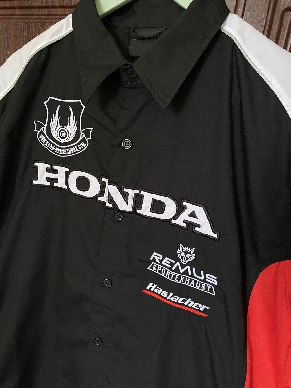 Honda Vintage Honda Castrol Button Up Shirt like Subaru Yamaha BMW Size US L / EU 52-54 / 3 - 2 Thumbnail
