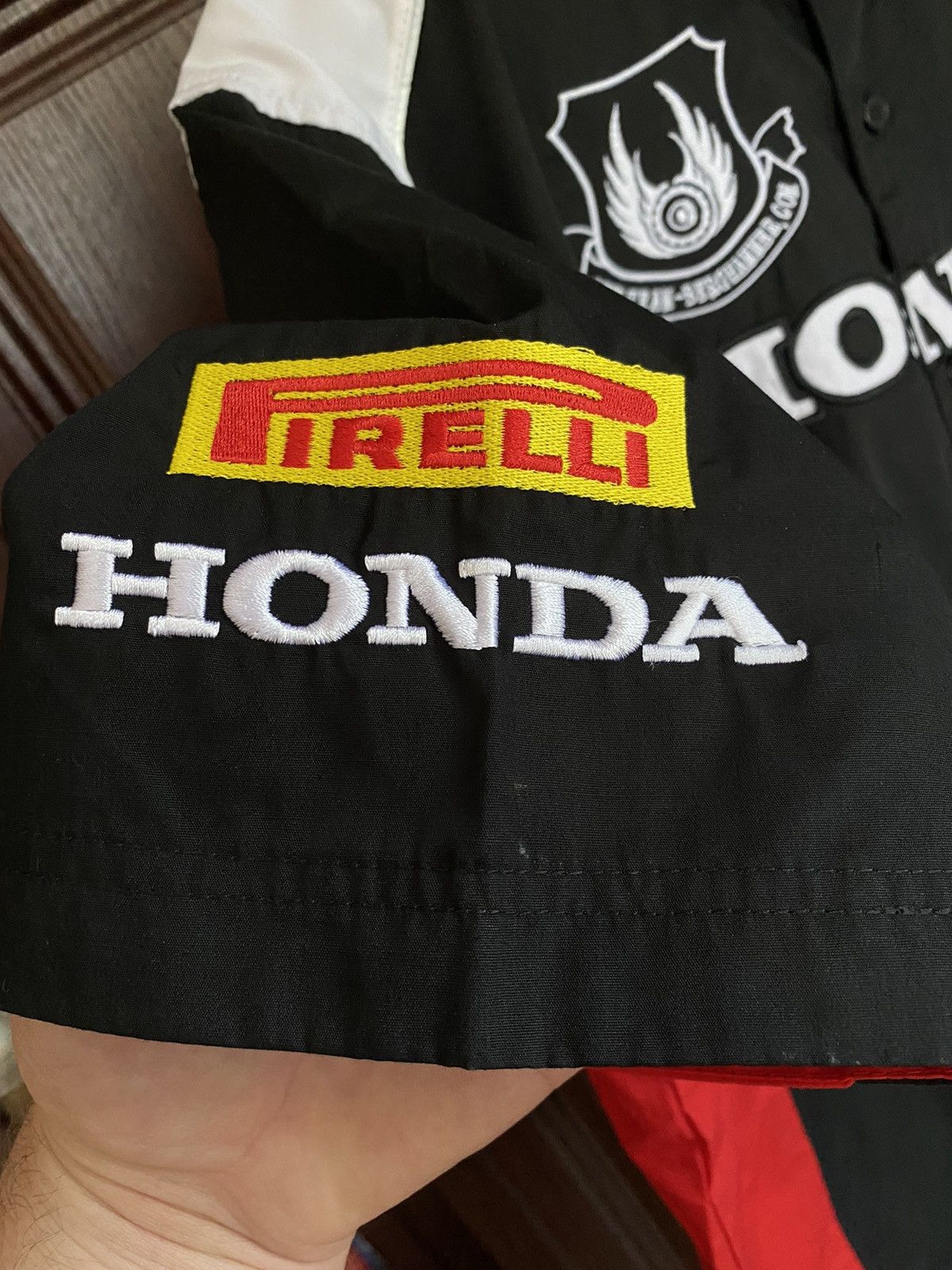 Honda Vintage Honda Castrol Button Up Shirt like Subaru Yamaha BMW Size US L / EU 52-54 / 3 - 4 Thumbnail