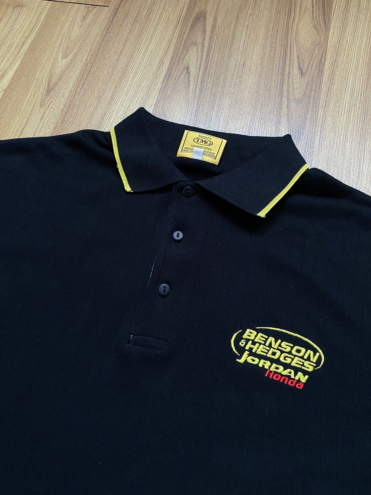 Honda Vintage Benson & Hedge Jordan Honda F1 Polo T Shirt Ferrari Size US L / EU 52-54 / 3 - 2 Thumbnail