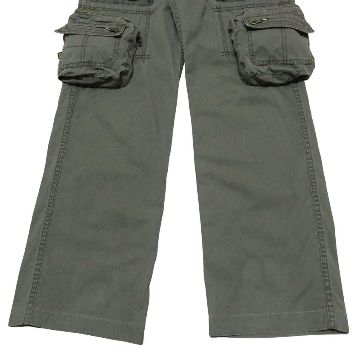 Alpha Industries × Vintage Rare Design Vintage Brand Alpha Industries Cargo Pants 1990s Size US 30 / EU 46 - 4 Thumbnail