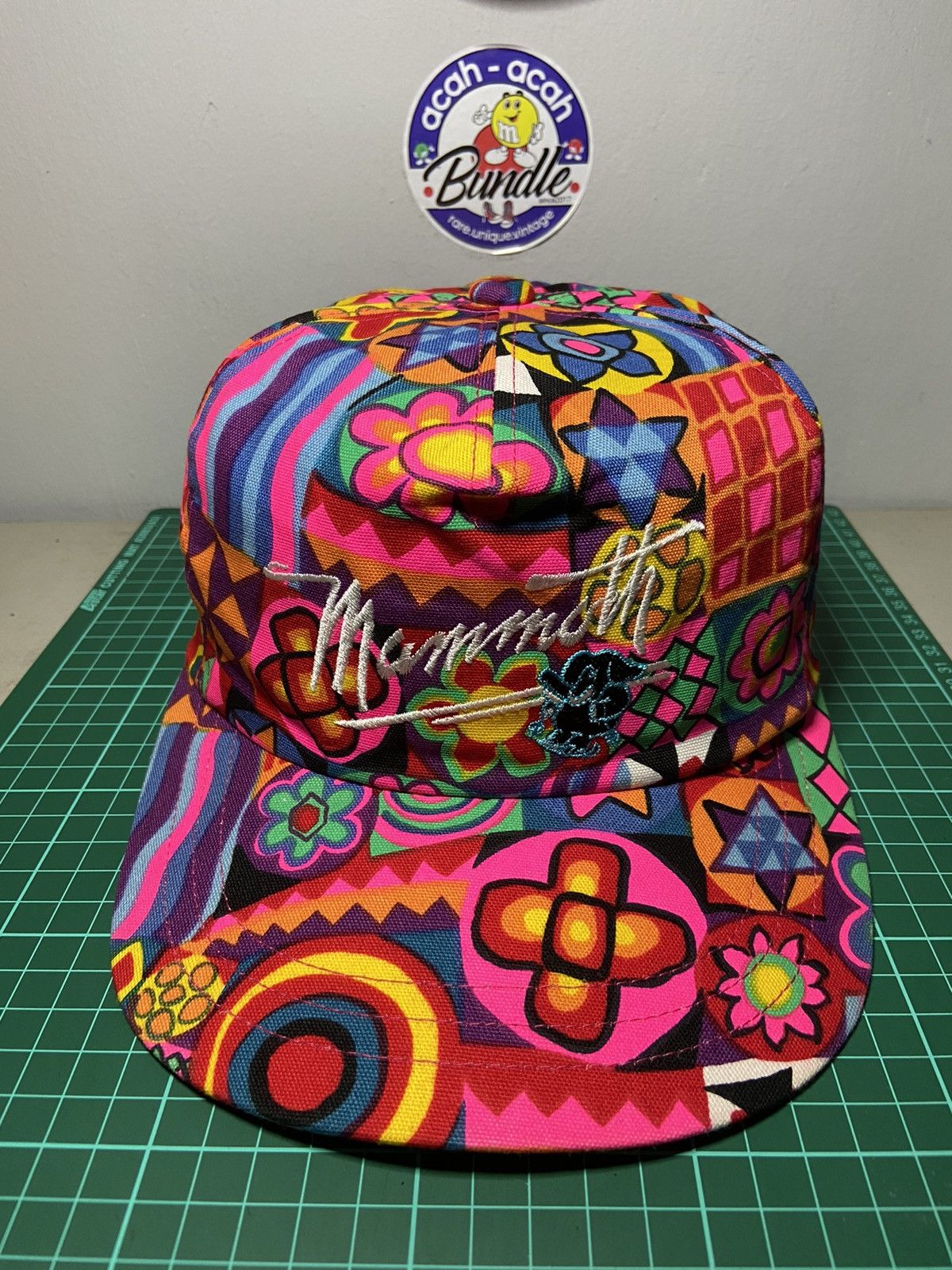 Japanese Brand MAMMOTH MULTICOLOR ZIP RAIL CAP HAT Size ONE SIZE - 1 Thumbnail