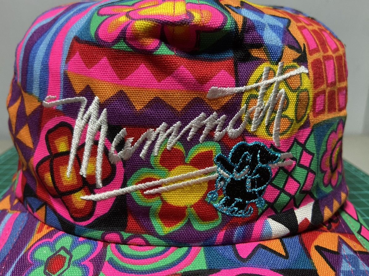 Japanese Brand MAMMOTH MULTICOLOR ZIP RAIL CAP HAT Size ONE SIZE - 2 Thumbnail