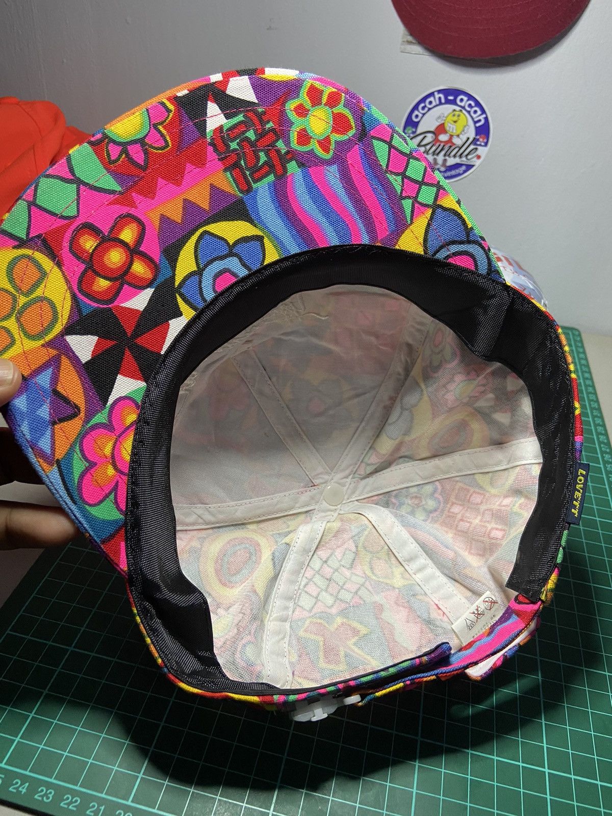 Japanese Brand MAMMOTH MULTICOLOR ZIP RAIL CAP HAT Size ONE SIZE - 4 Thumbnail