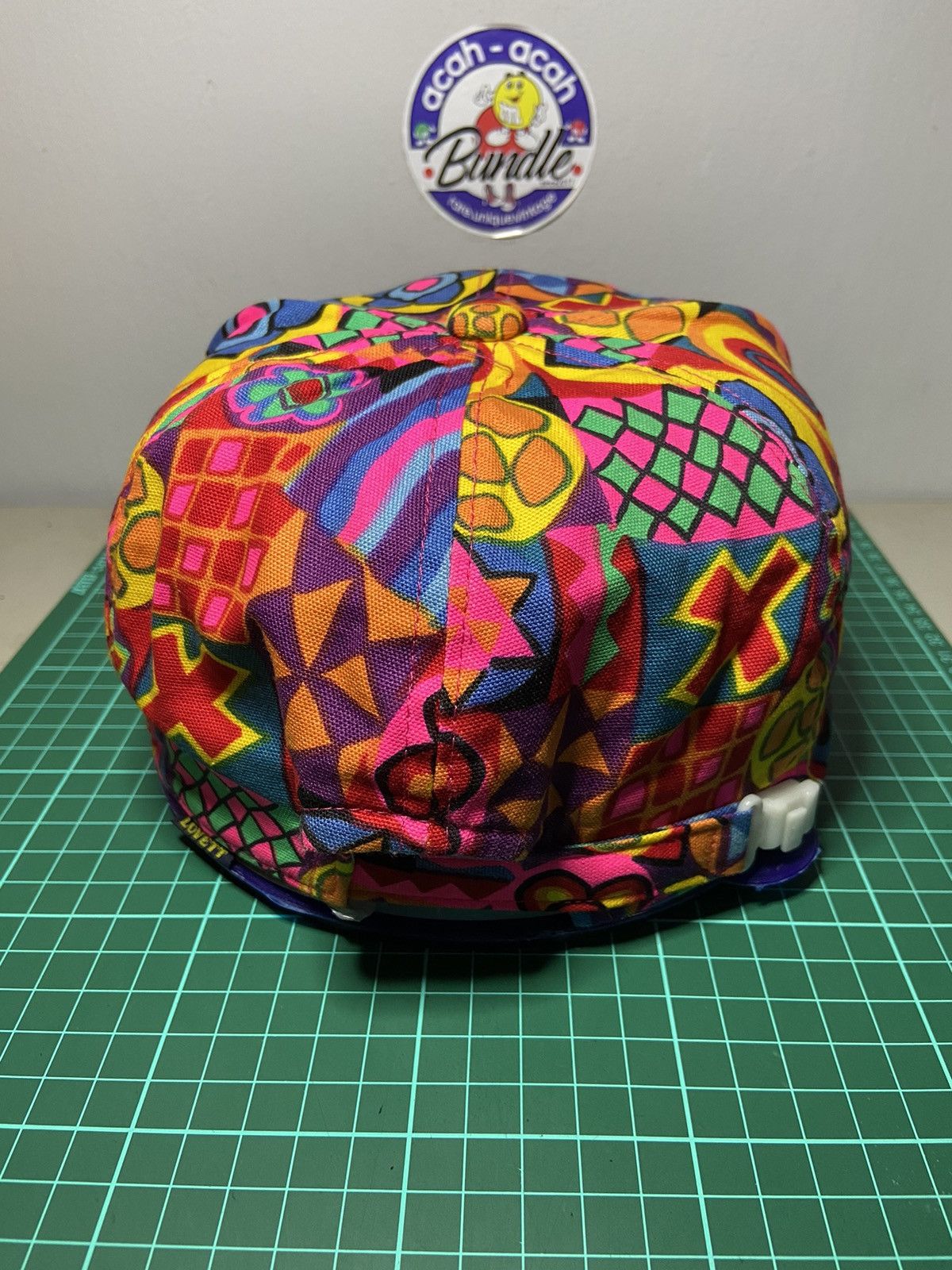 Japanese Brand MAMMOTH MULTICOLOR ZIP RAIL CAP HAT Size ONE SIZE - 3 Thumbnail