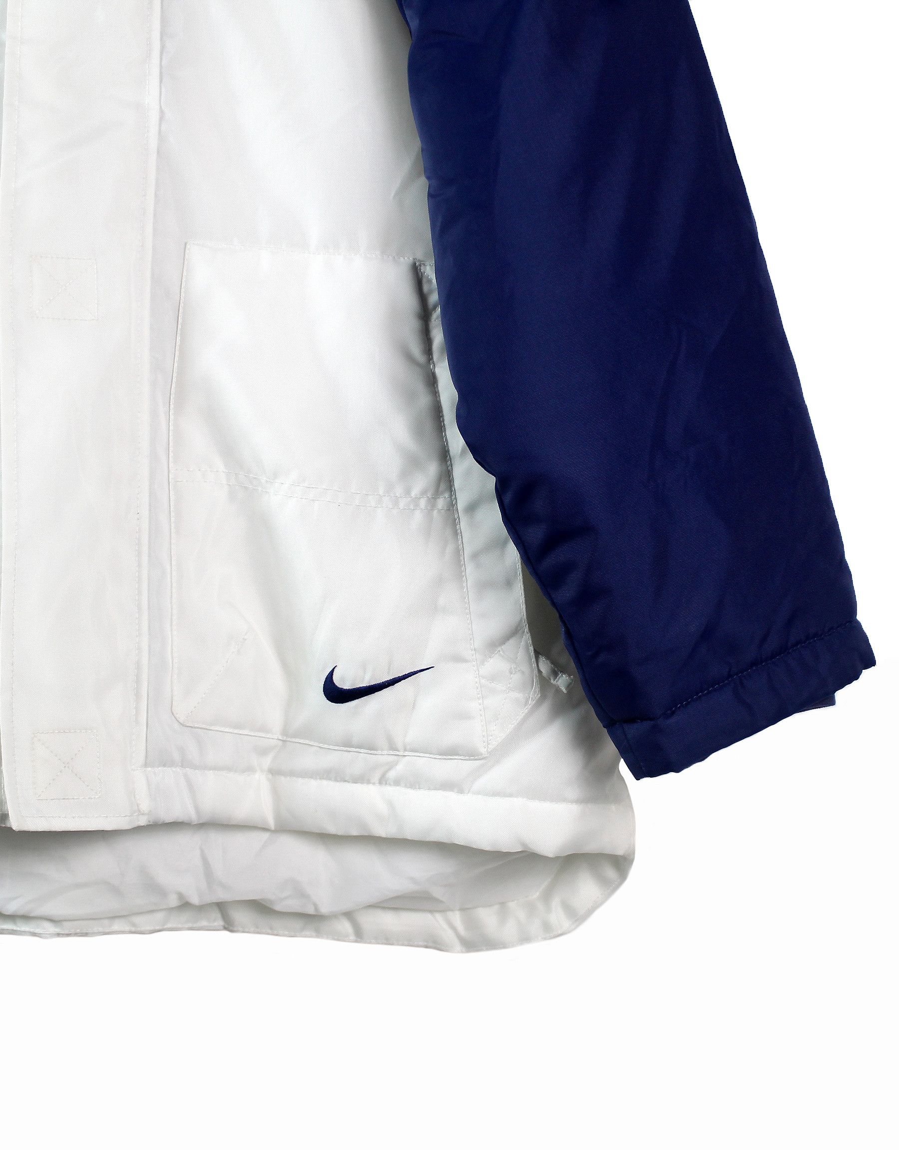 Nike 90s vintage NIKE big Swoosh hooded jacket insulated coat OG Size US L / EU 52-54 / 3 - 9 Thumbnail
