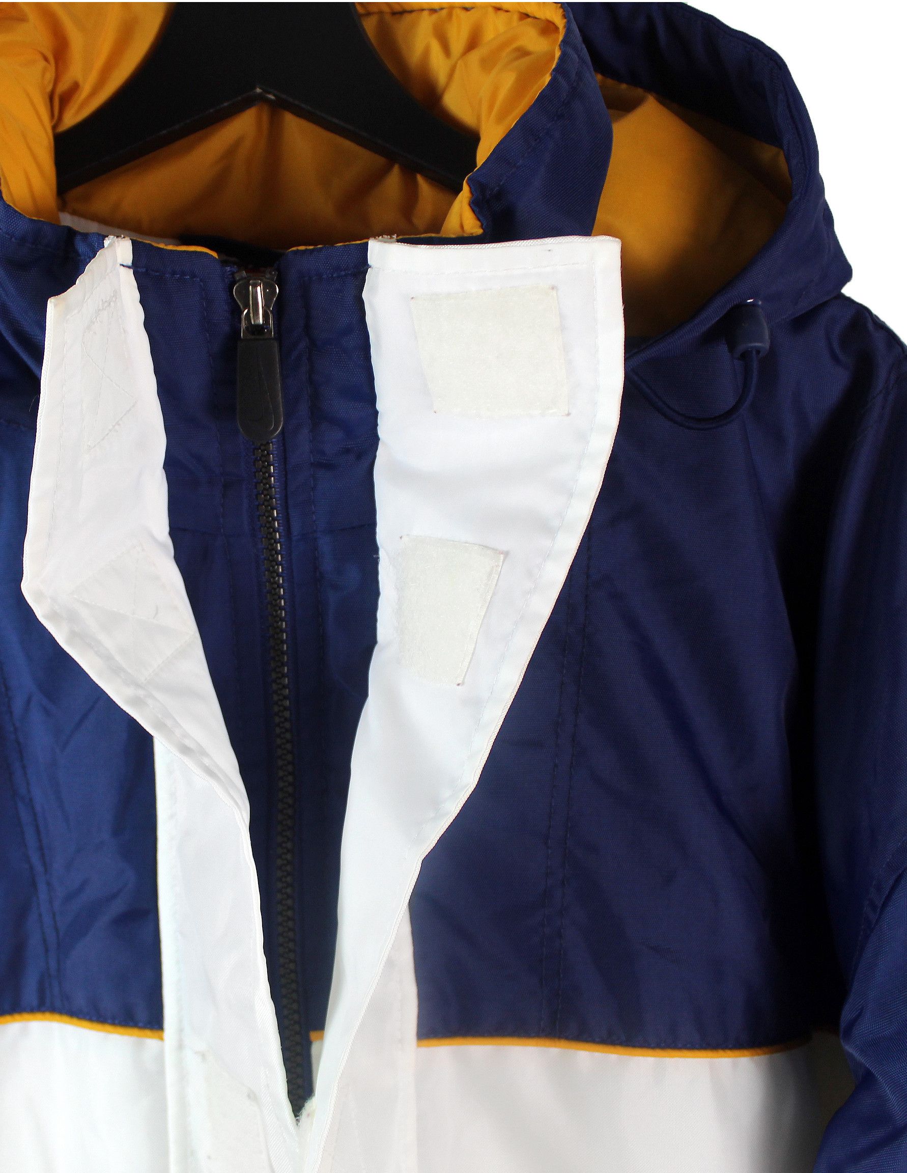 Nike 90s vintage NIKE big Swoosh hooded jacket insulated coat OG Size US L / EU 52-54 / 3 - 6 Thumbnail