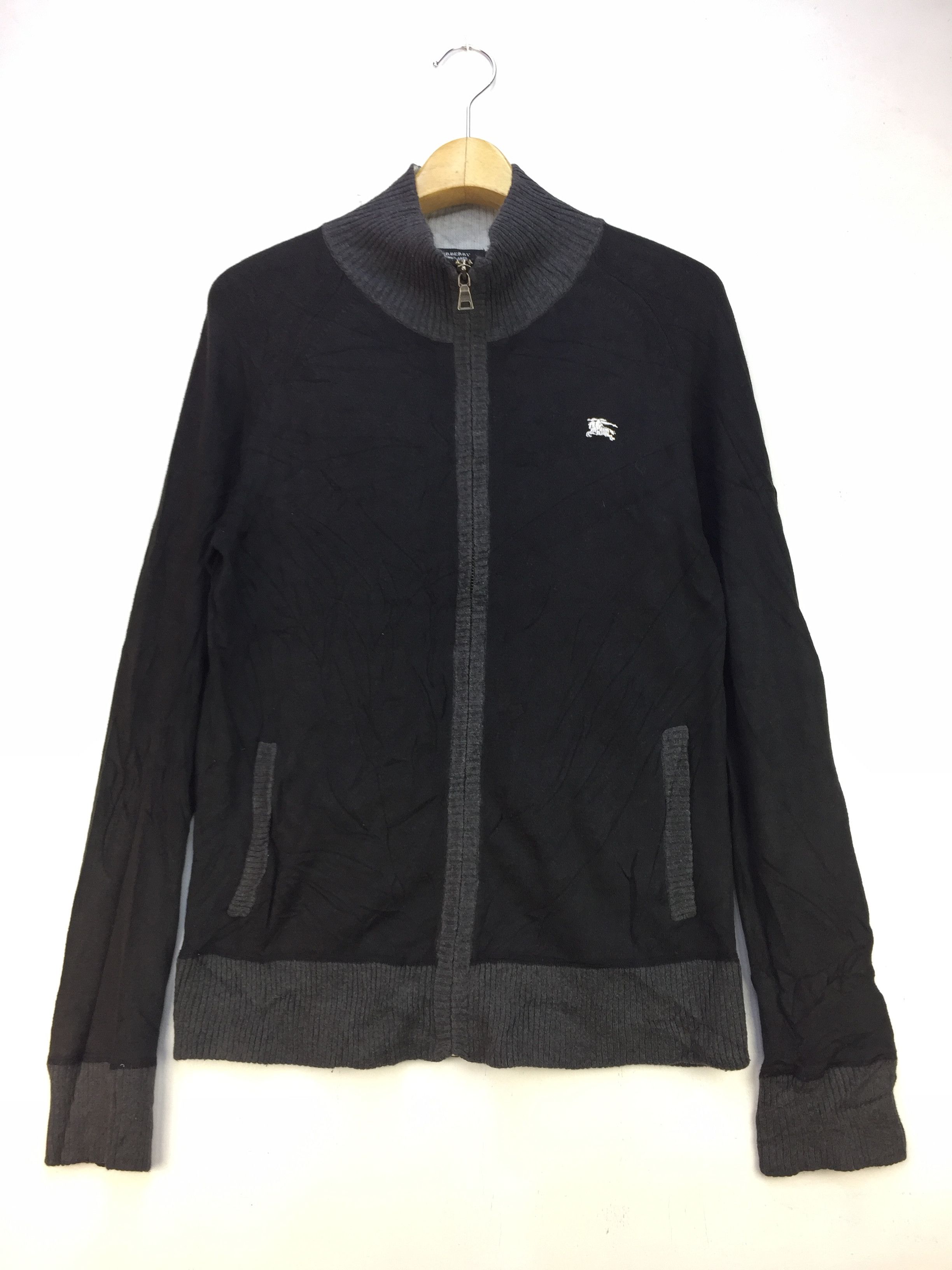 image of Burberry Black Label Zipper Jacket, Men's (Size Medium)