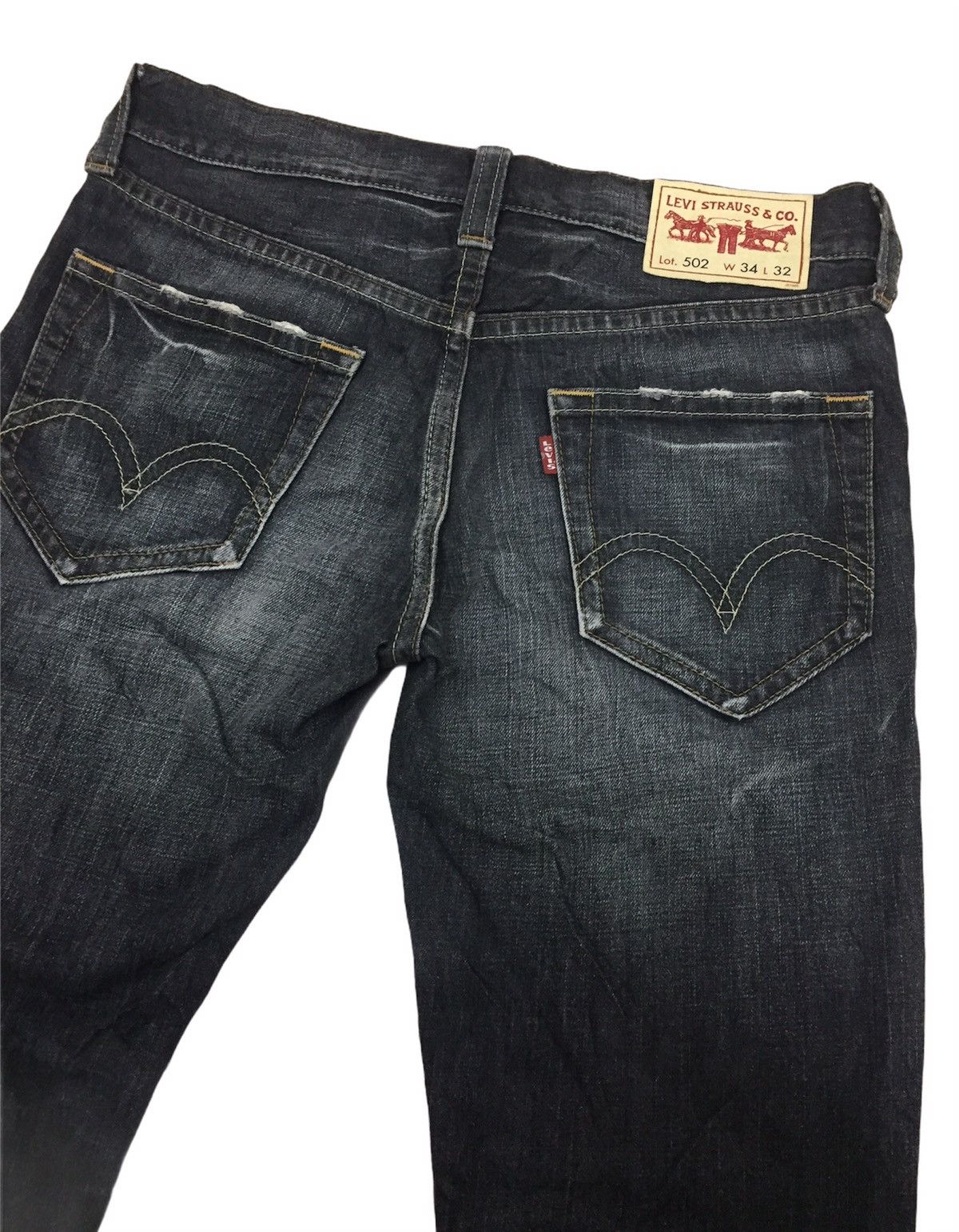 Levi's Levis 502 Distressed Denim Size US 36 / EU 52 - 4 Thumbnail