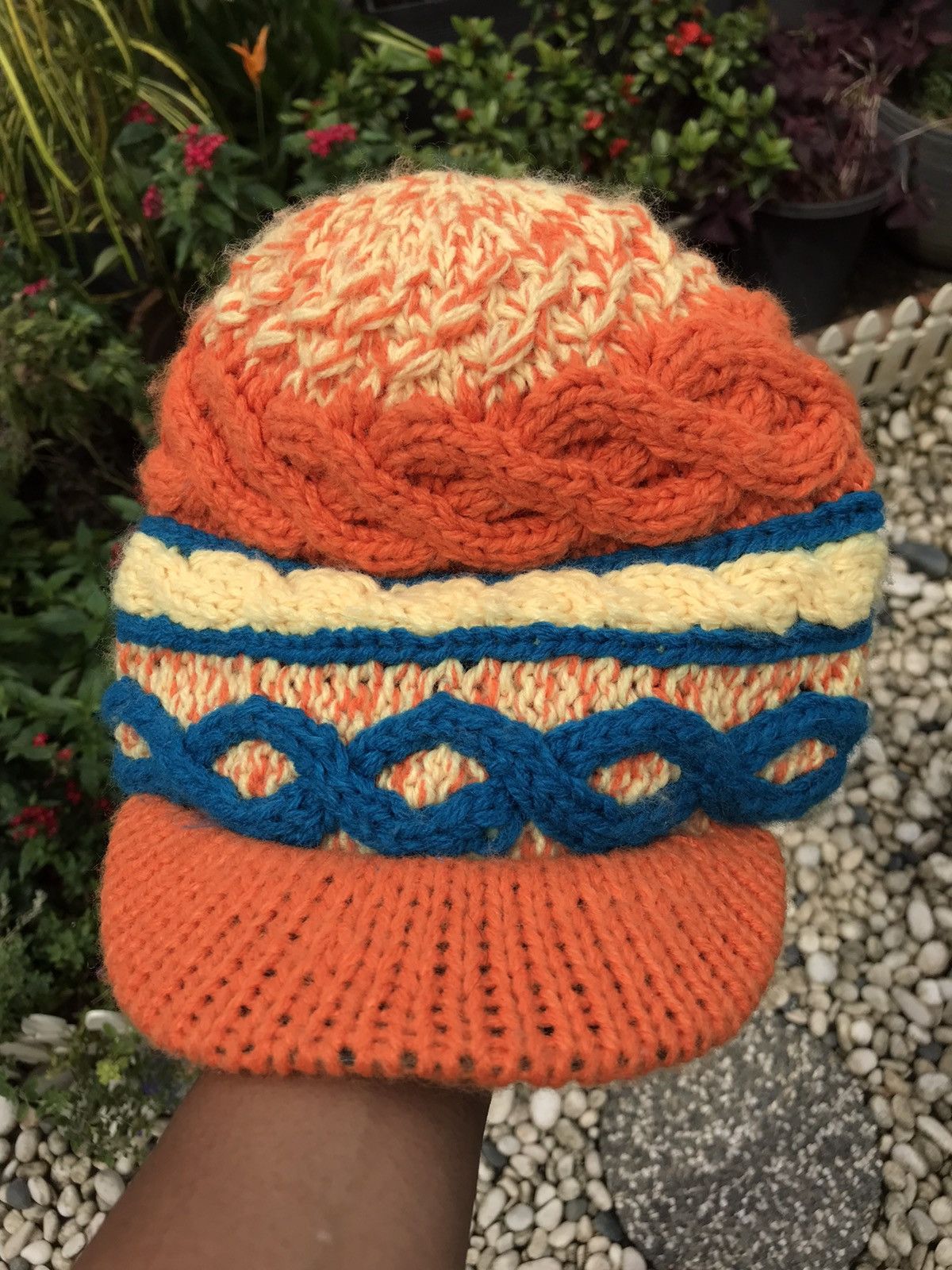 Japanese Brand AUTHENTIC HANDMADE SLADE KNITWEAR BEANIE HAT CAP Size ONE SIZE - 13 Thumbnail