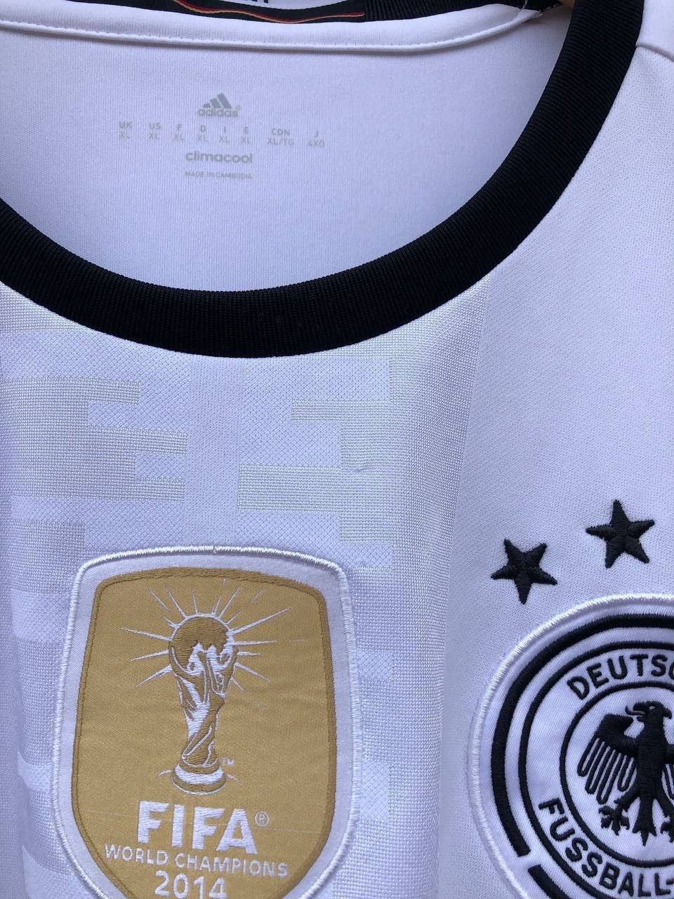 Vintage Adidas Germany home football Jersey deutscher Size US XL / EU 56 / 4 - 4 Thumbnail