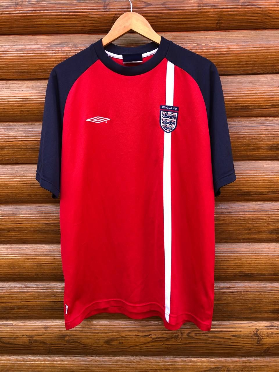 Umbro UMBRO ENGLAND JERSEY vintage Size US XL / EU 56 / 4 - 1 Thumbnail