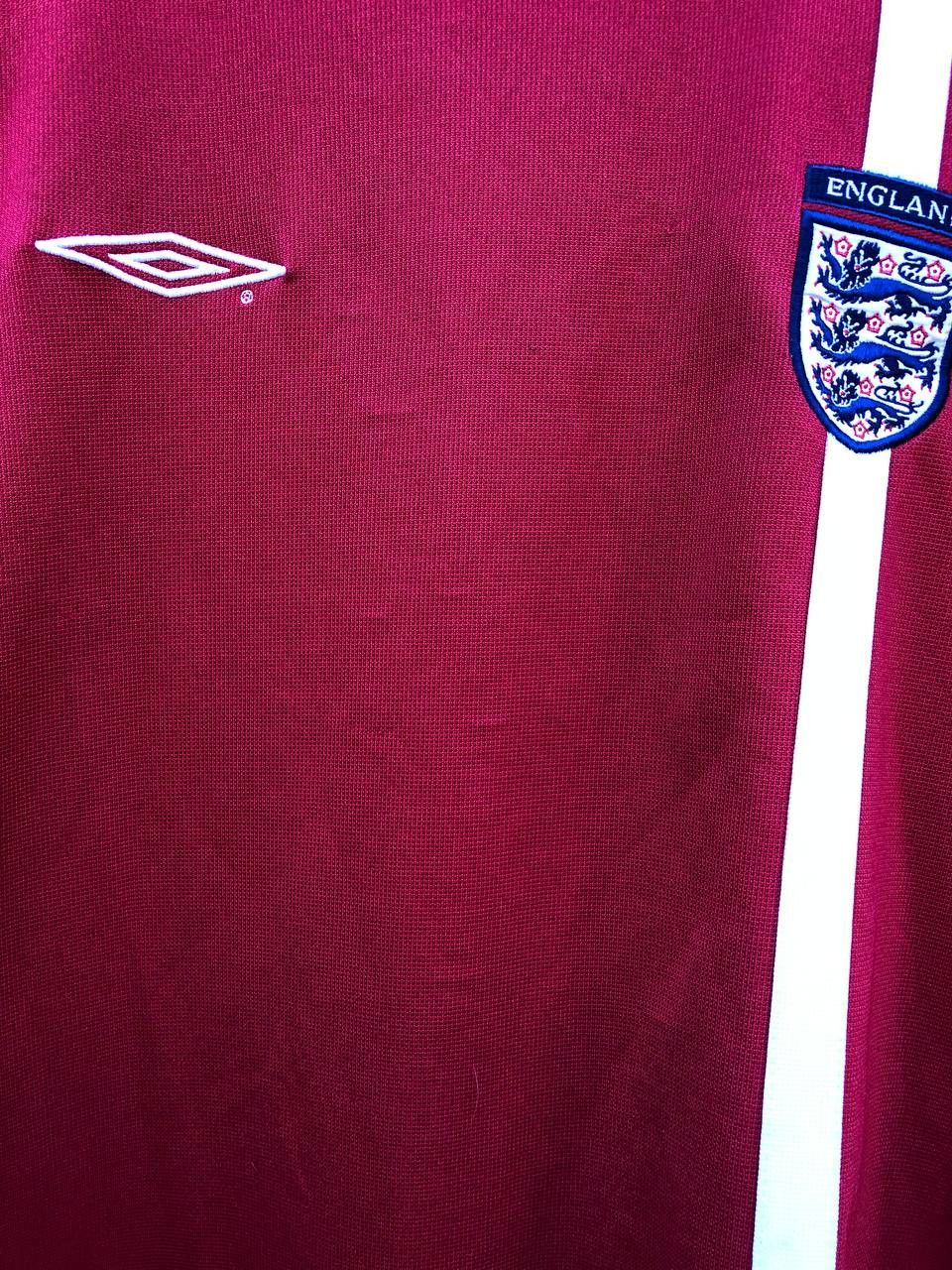 Umbro UMBRO ENGLAND JERSEY vintage Size US XL / EU 56 / 4 - 4 Thumbnail