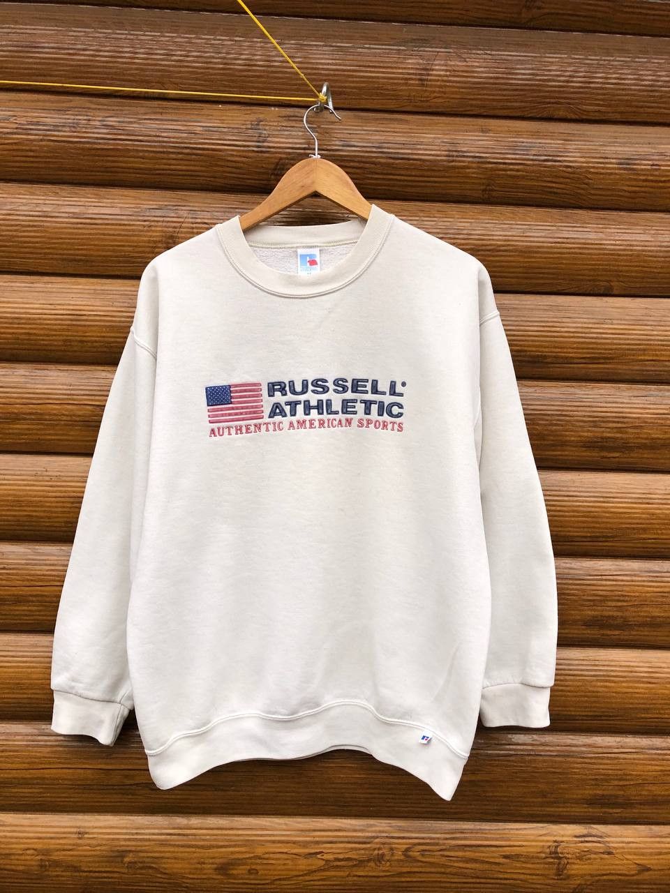 Russell Athletic Vintage Russell Athletic big logo 90s Sweatshirt Size US M / EU 48-50 / 2 - 1 Thumbnail