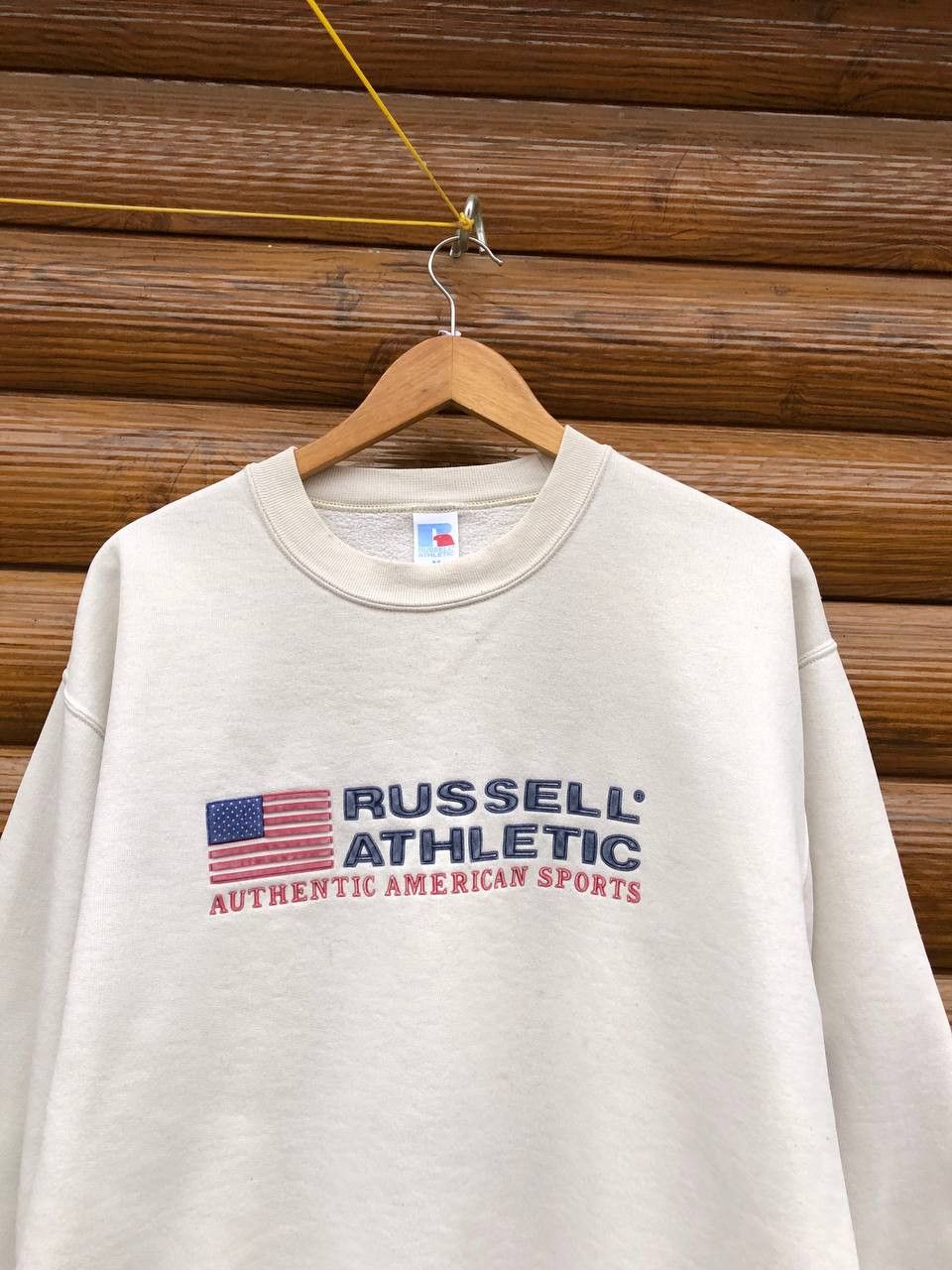 Russell Athletic Vintage Russell Athletic big logo 90s Sweatshirt Size US M / EU 48-50 / 2 - 2 Thumbnail